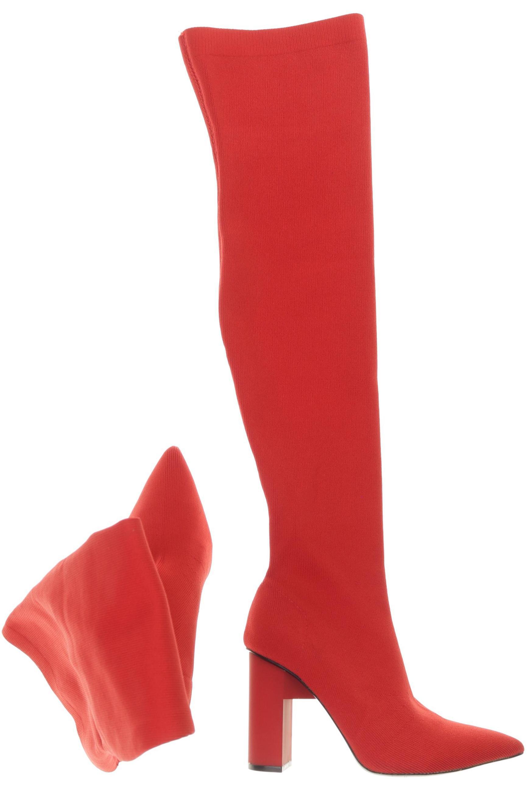 

Zara Damen Stiefel, rot, Gr. 38