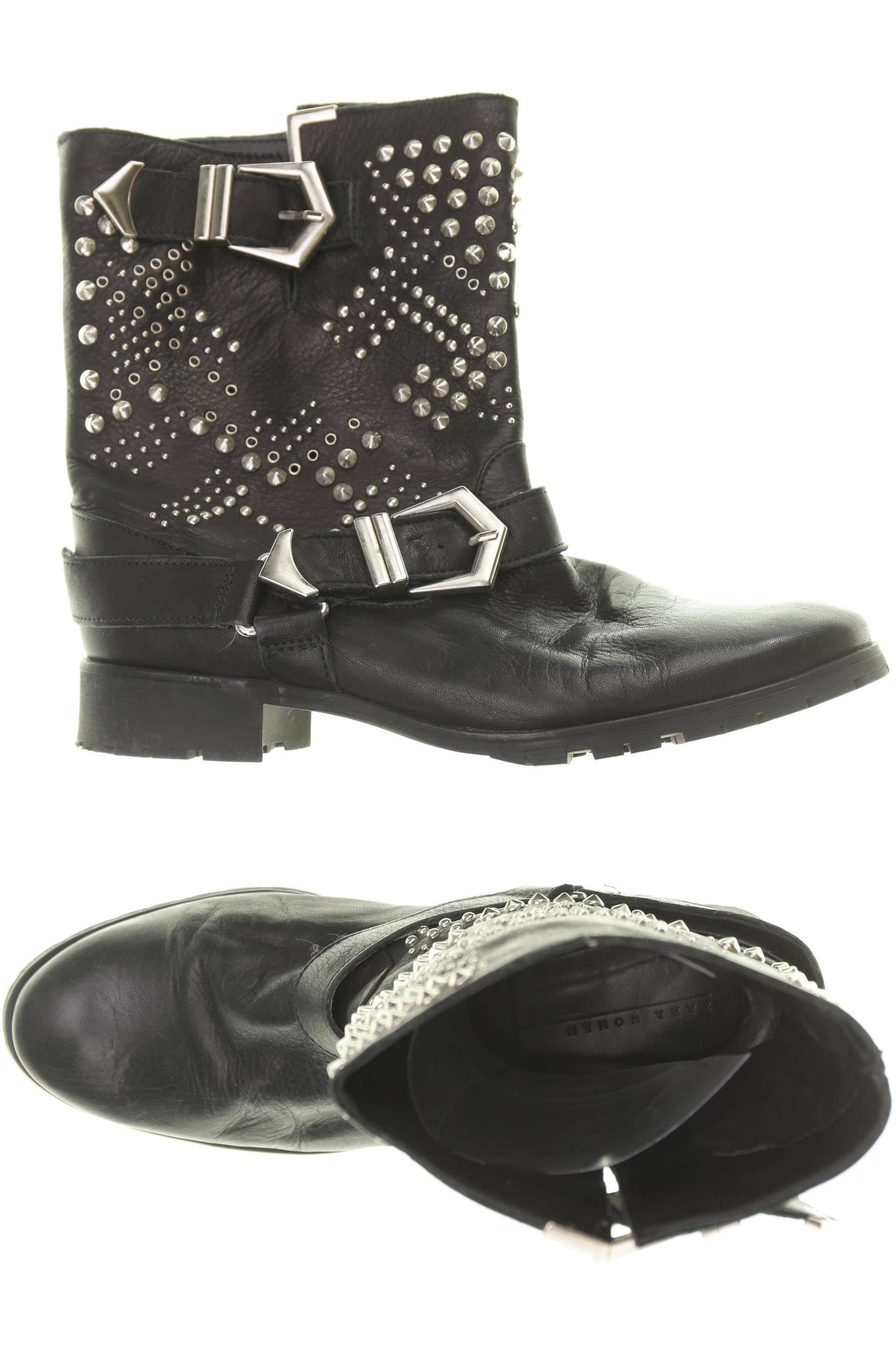 

Zara Damen Stiefelette, schwarz, Gr. 37