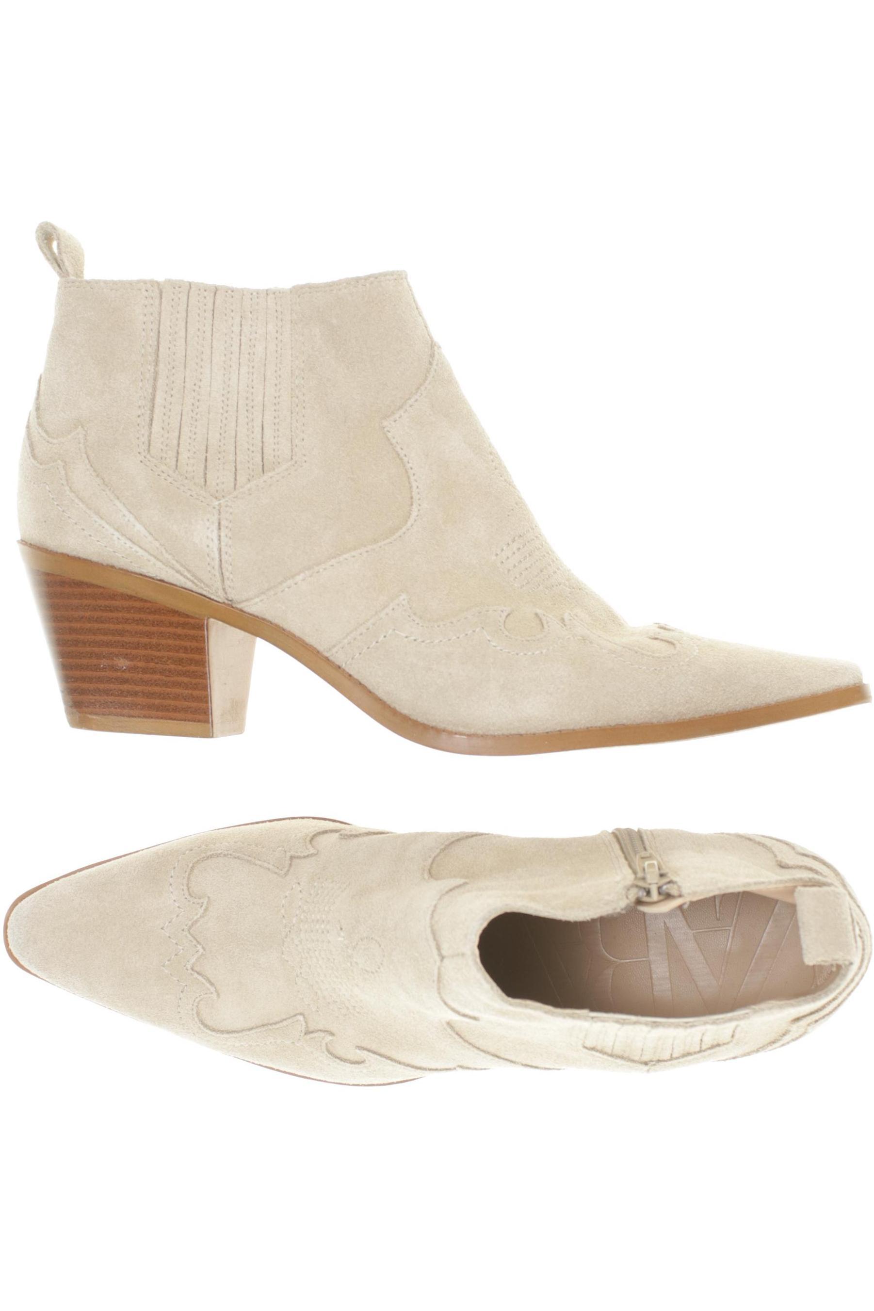 

Zara Damen Stiefelette, beige, Gr. 40