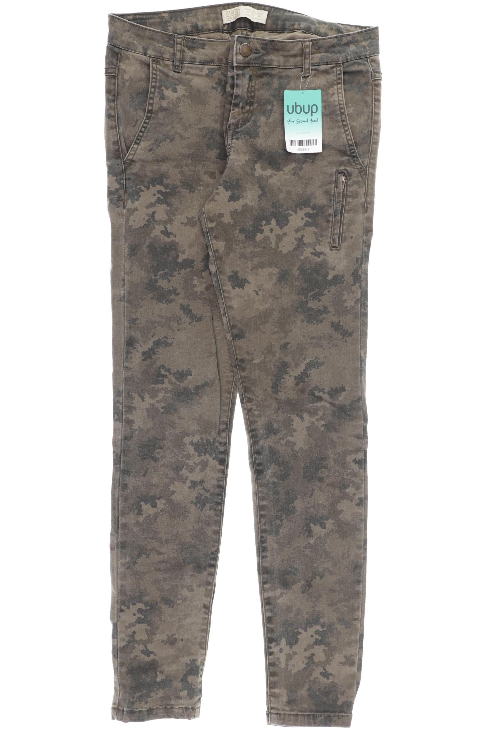 

Zara Damen Stoffhose, grün, Gr. 36