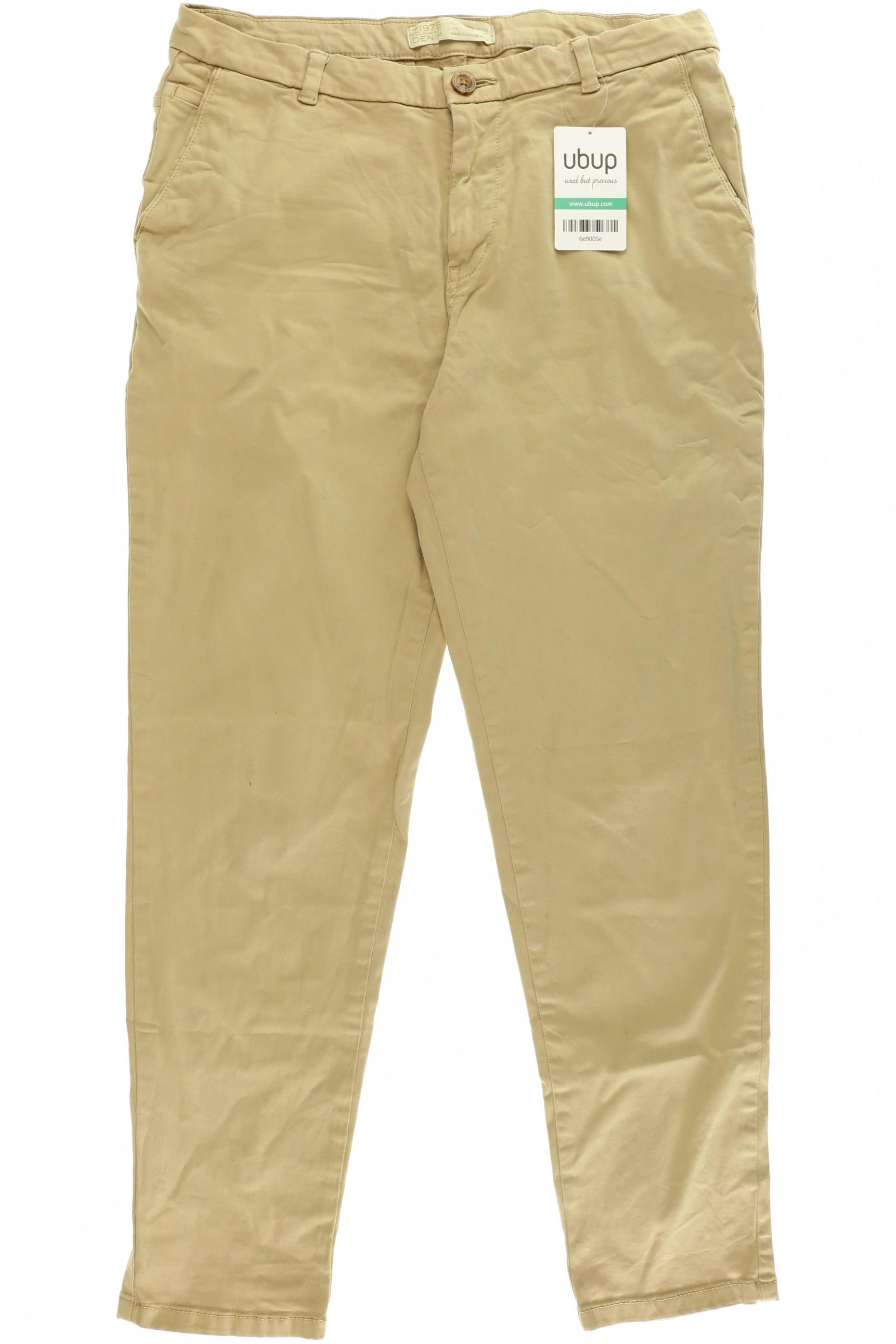 

Zara Damen Stoffhose, beige, Gr. 36