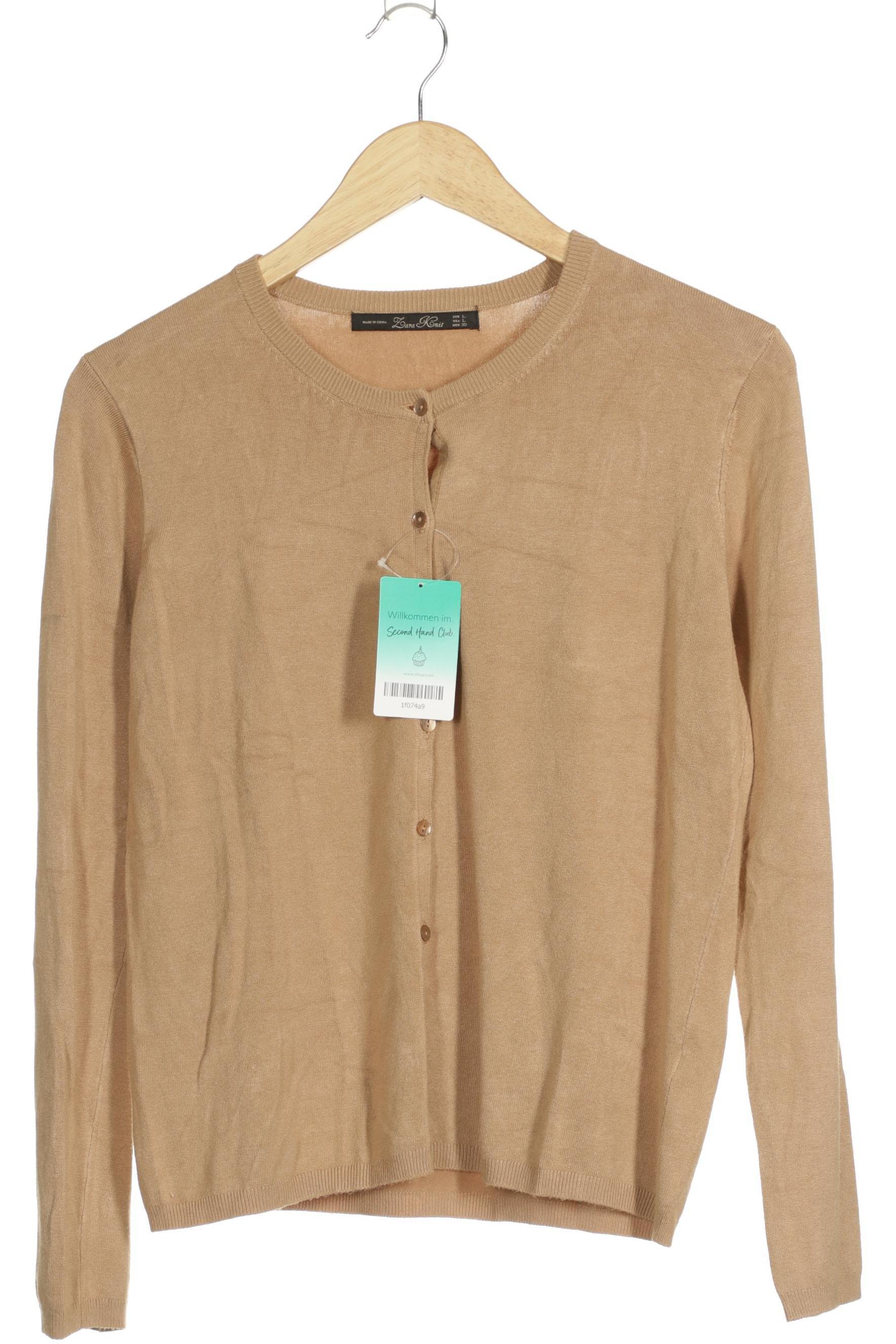 

Zara Damen Strickjacke, braun, Gr.