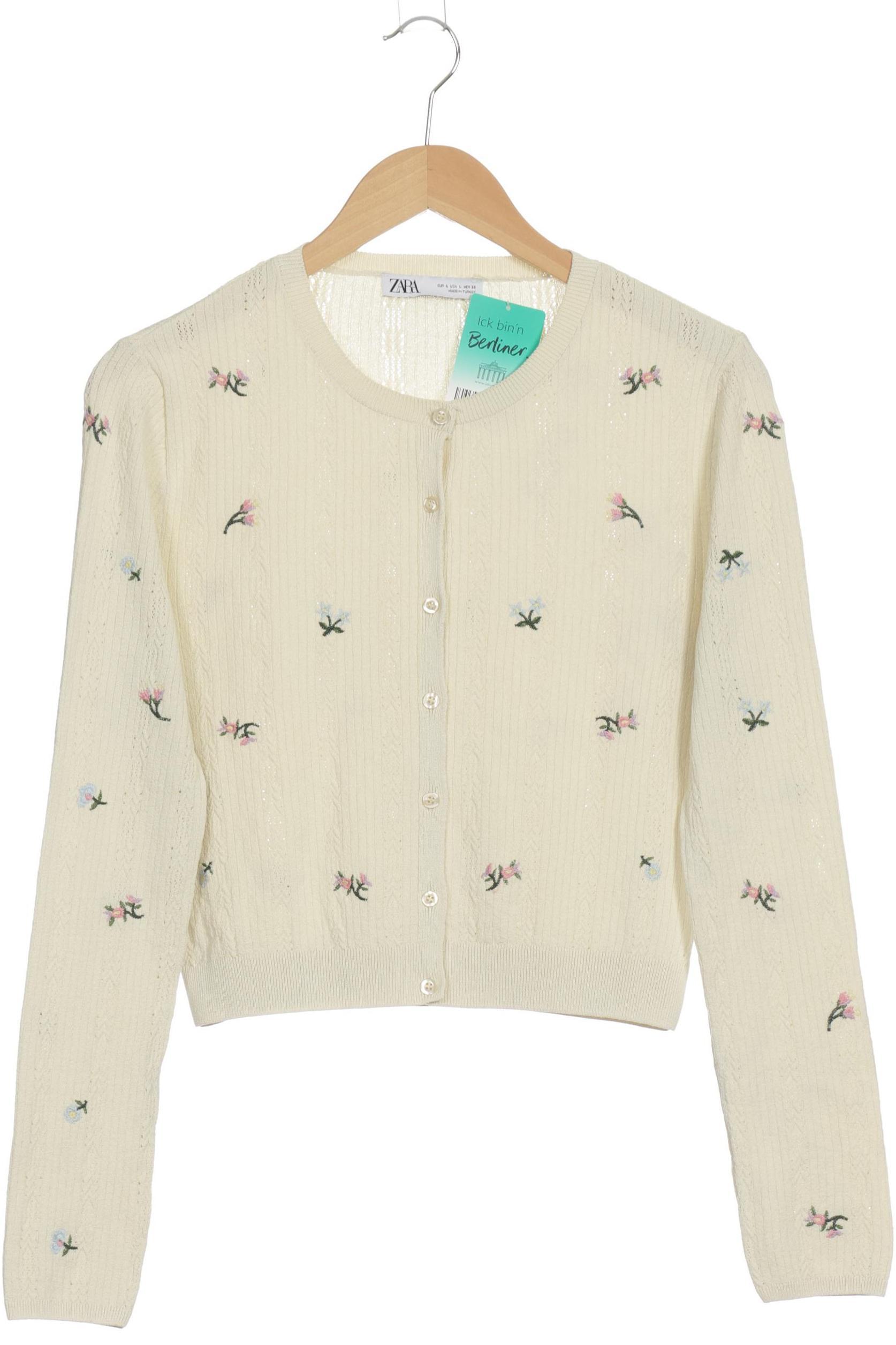 

Zara Damen Strickjacke, beige, Gr.