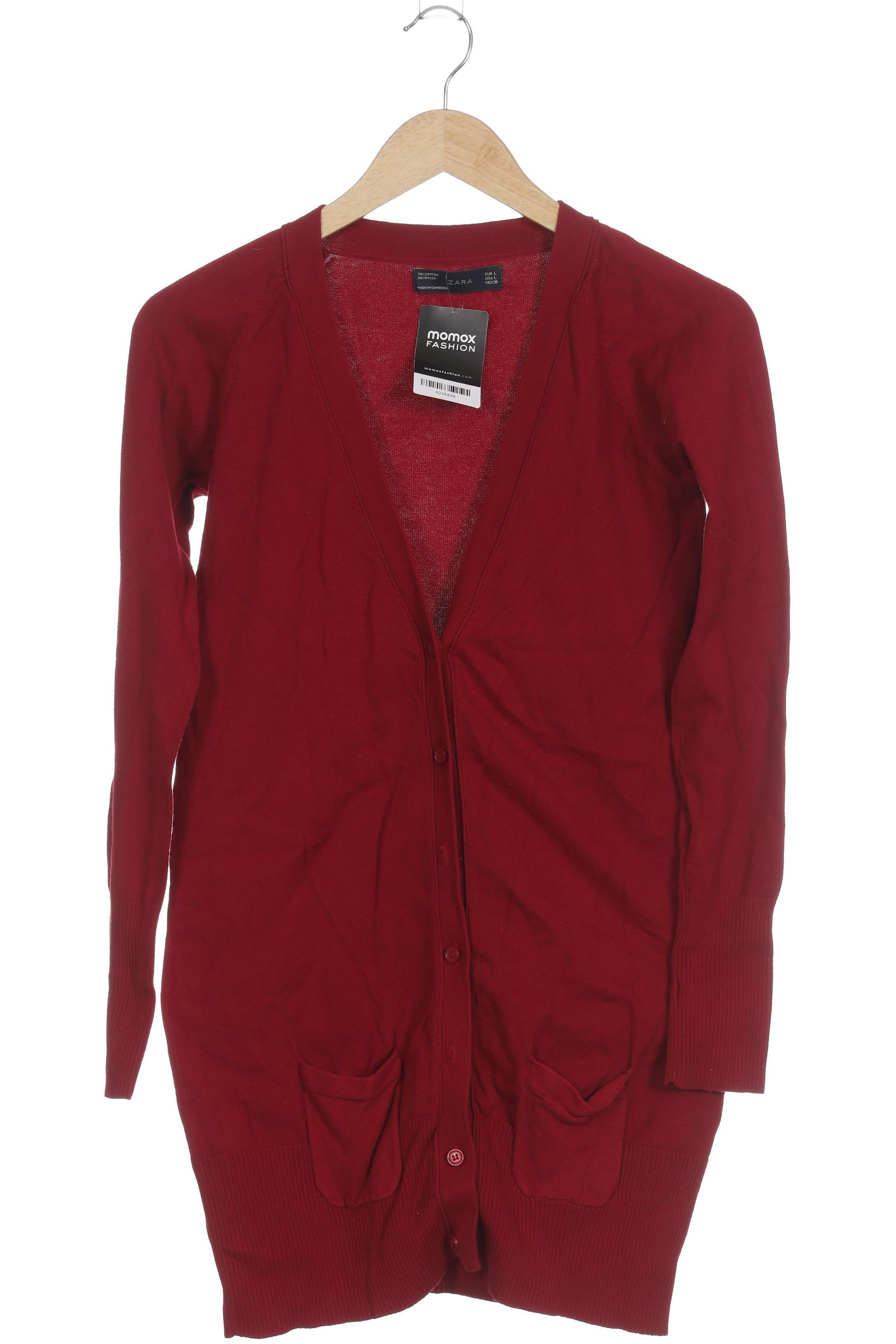 

Zara Damen Strickjacke, rot, Gr.