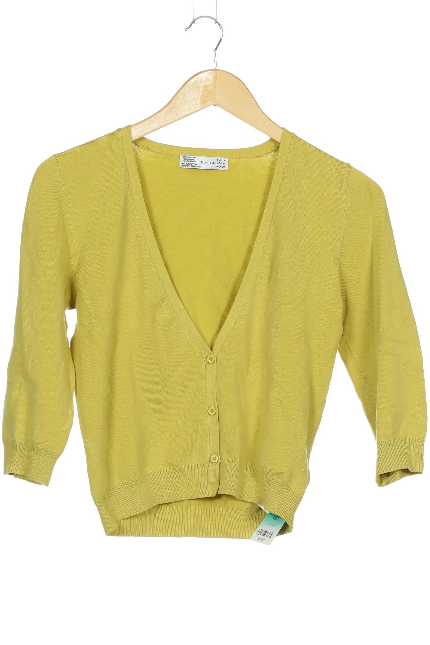 

Zara Damen Strickjacke, gelb, Gr.