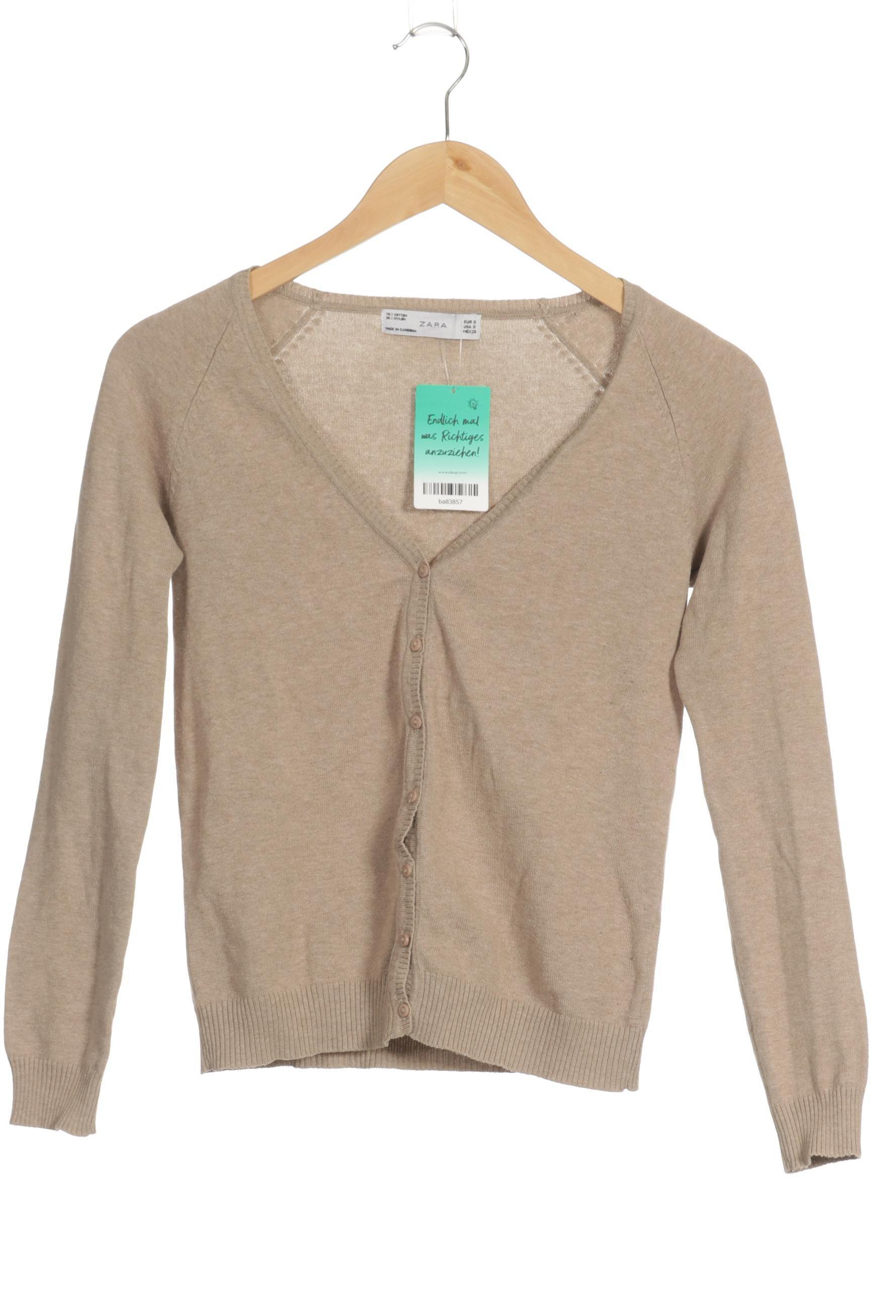 

Zara Damen Strickjacke, beige, Gr.