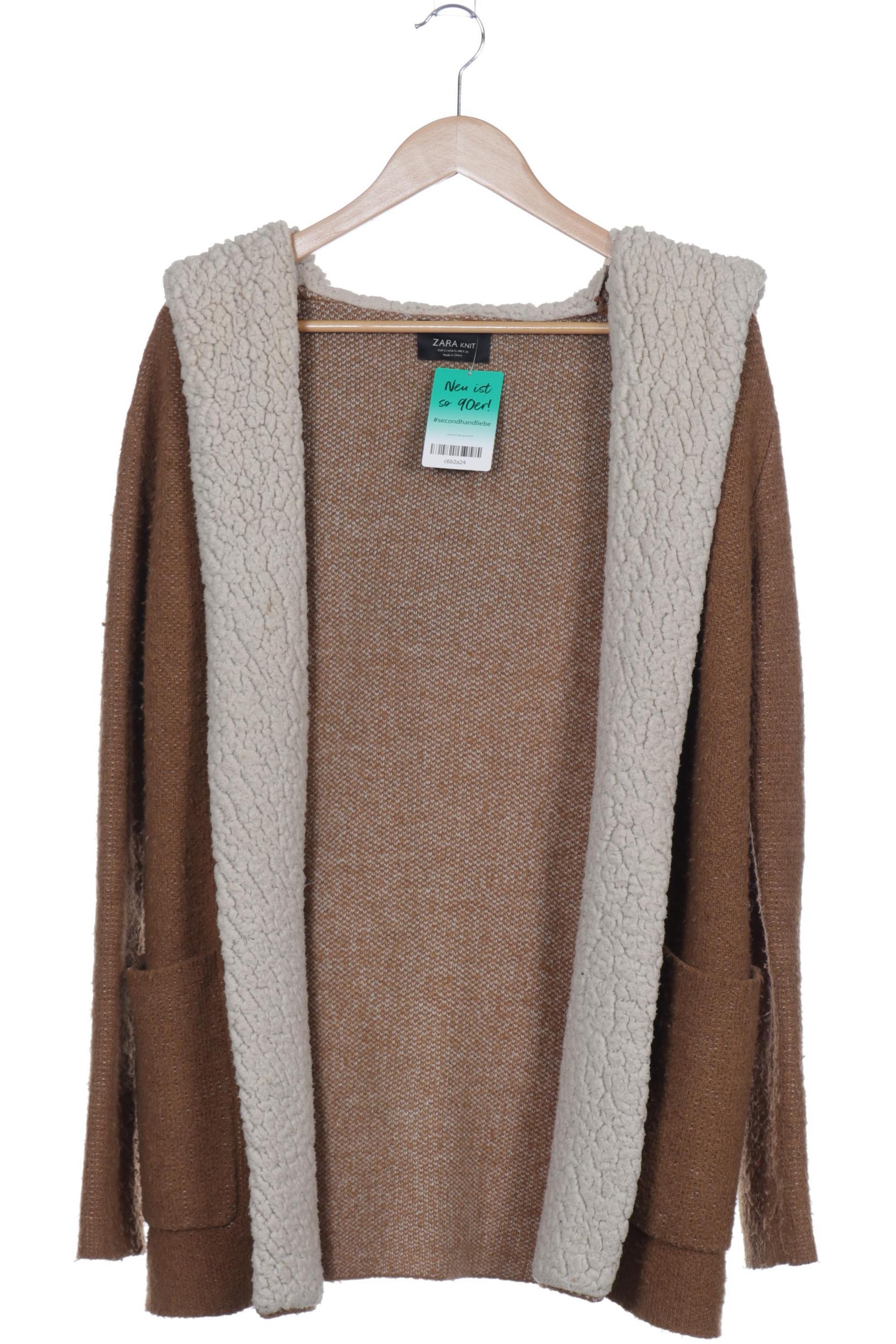 

Zara Damen Strickjacke, braun, Gr.