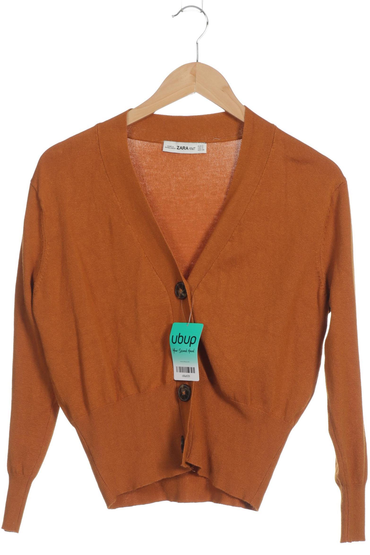 

Zara Damen Strickjacke, orange, Gr.