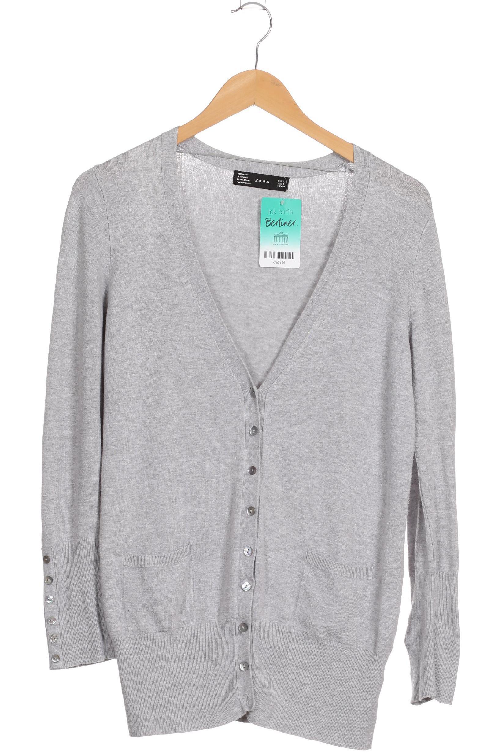 

Zara Damen Strickjacke, grau, Gr.