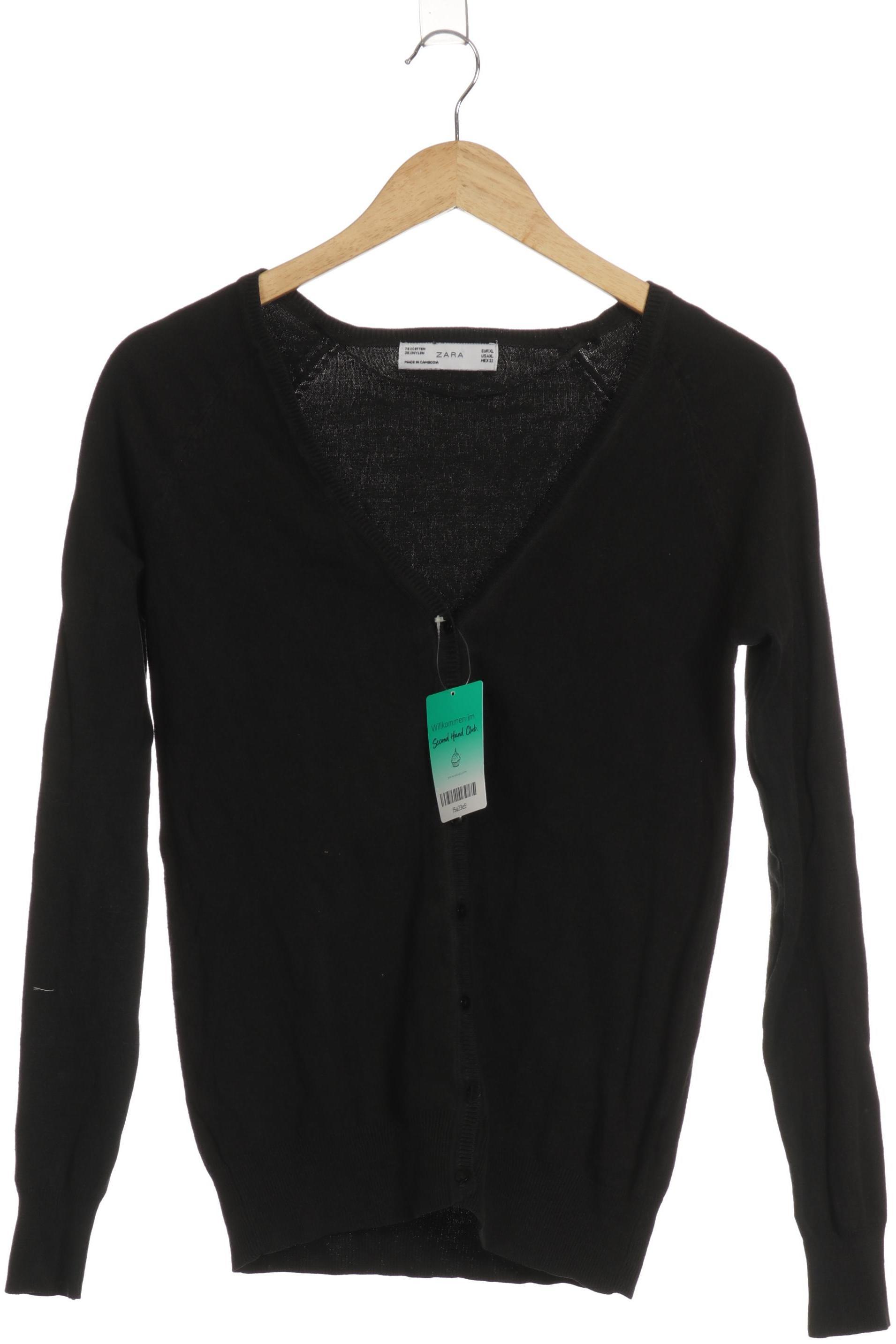 

Zara Damen Strickjacke, schwarz, Gr.