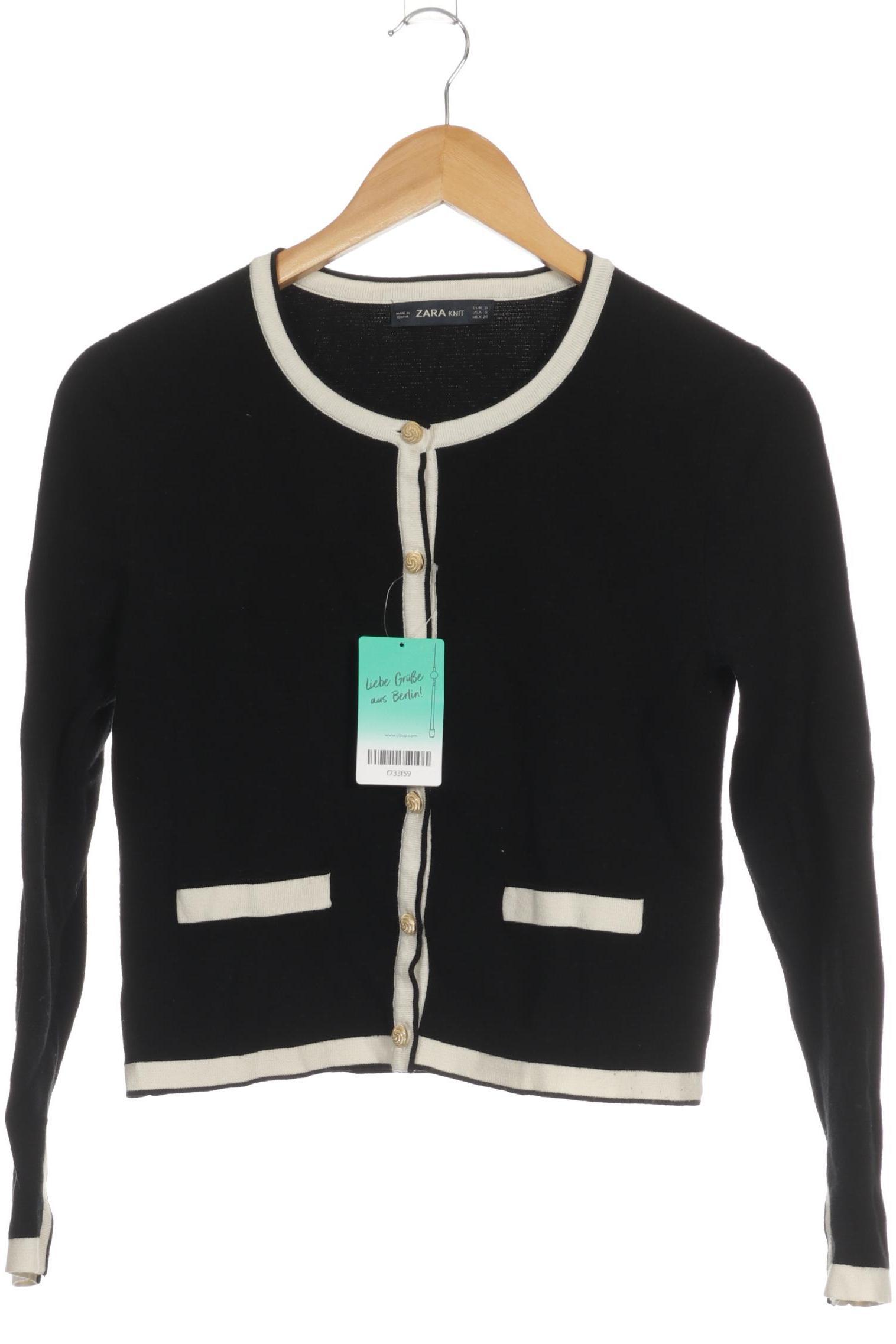 

Zara Damen Strickjacke, schwarz, Gr.