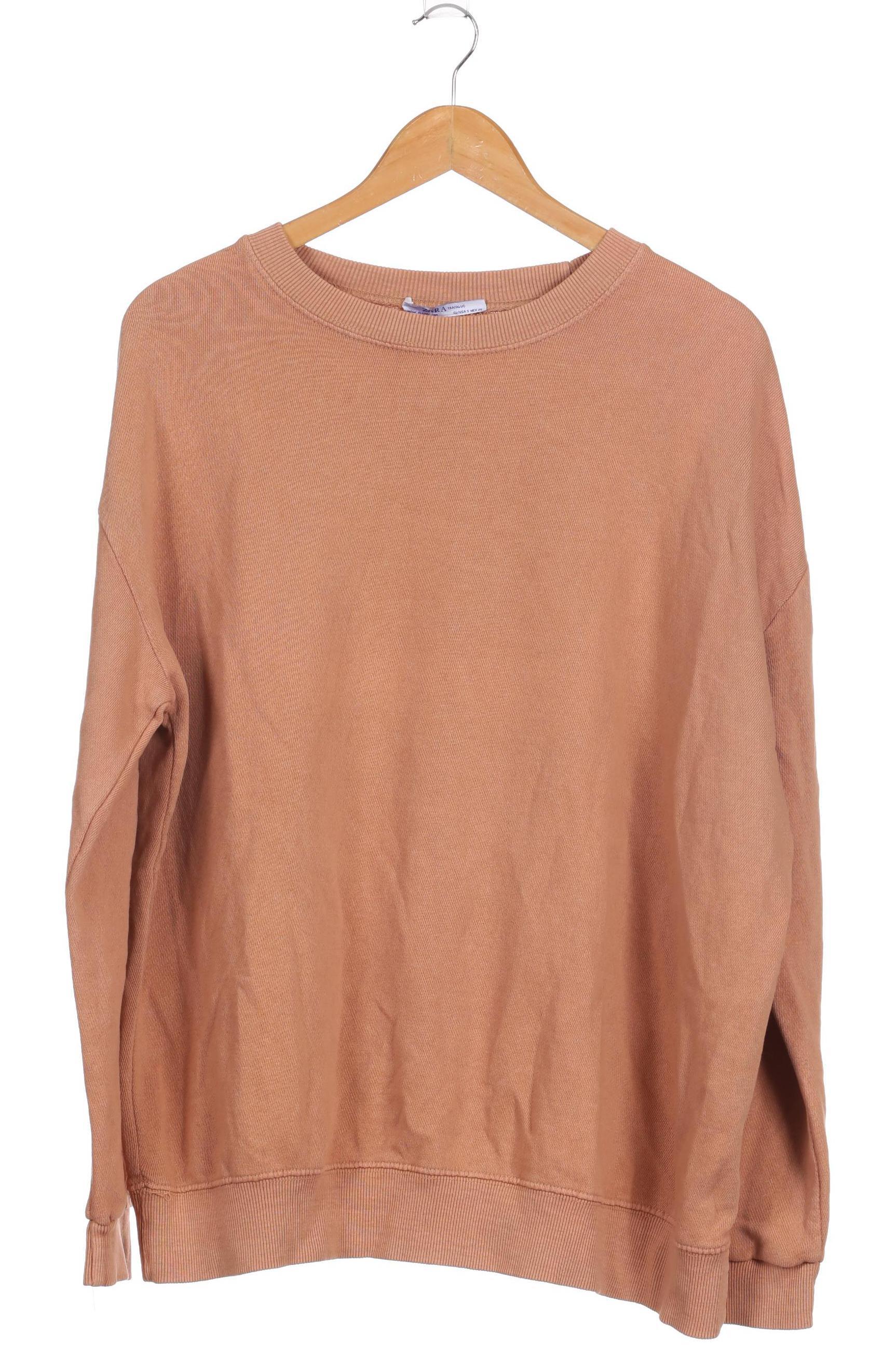 

Zara Damen Sweatshirt, orange, Gr.