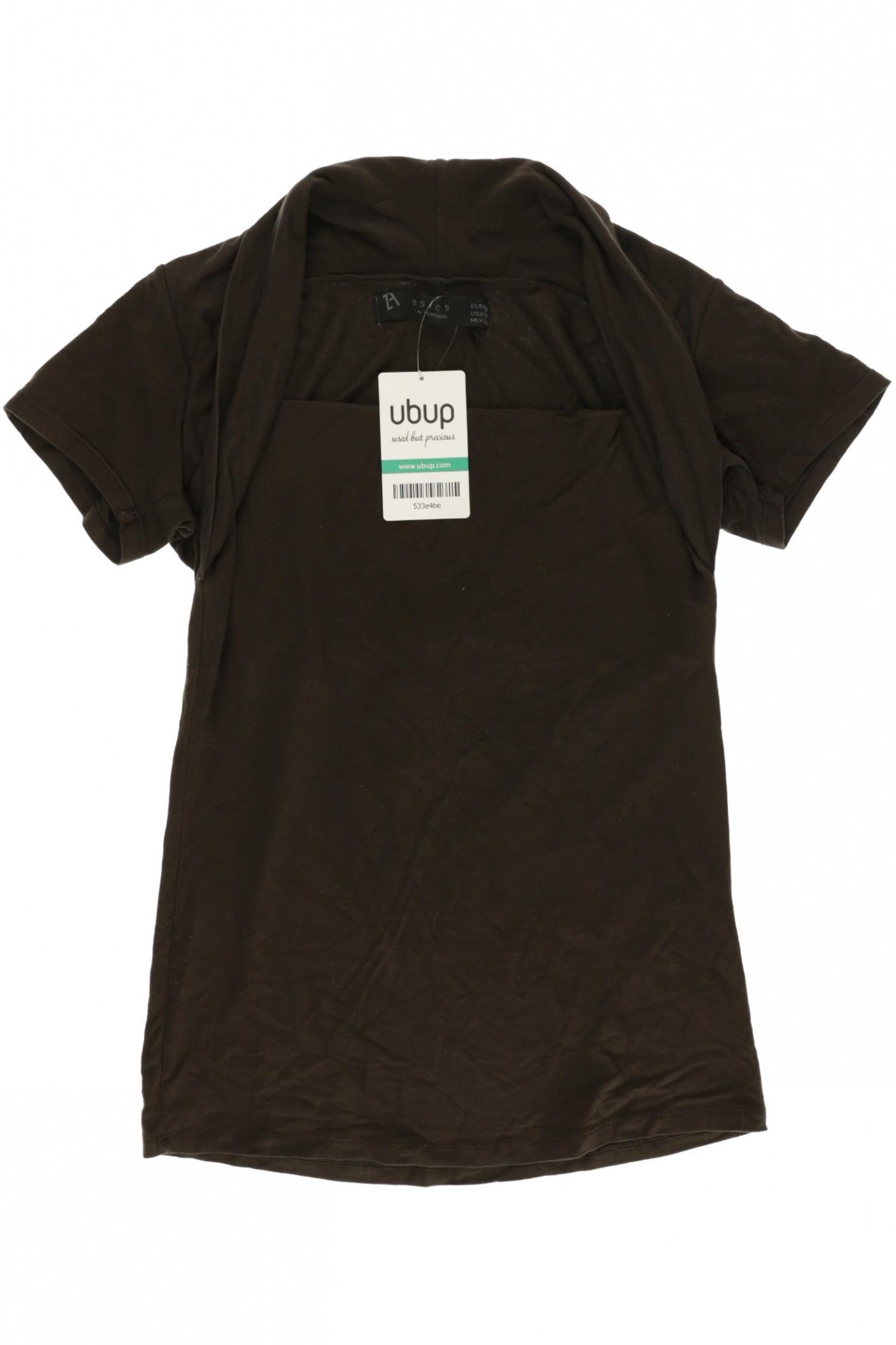 

Zara Damen T-Shirt, braun, Gr.