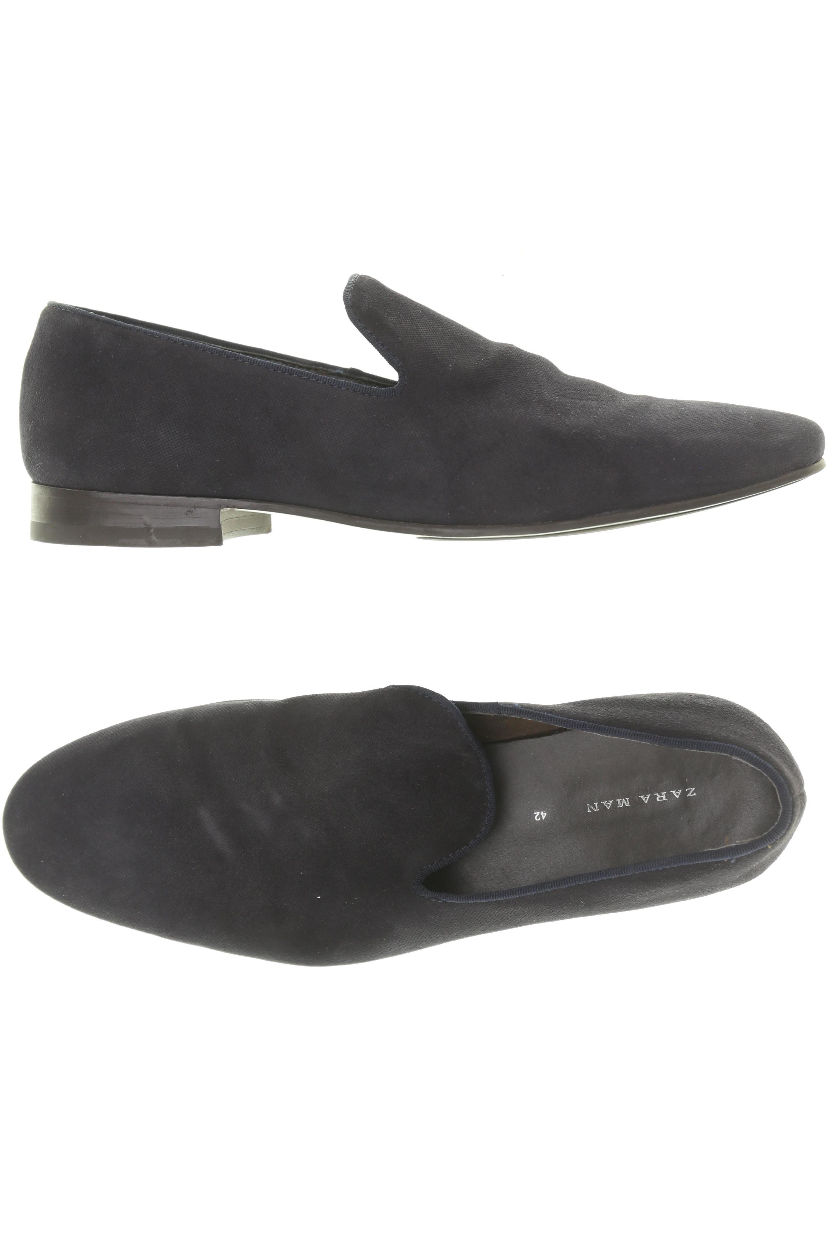 

Zara Herren Halbschuh, blau, Gr. 42