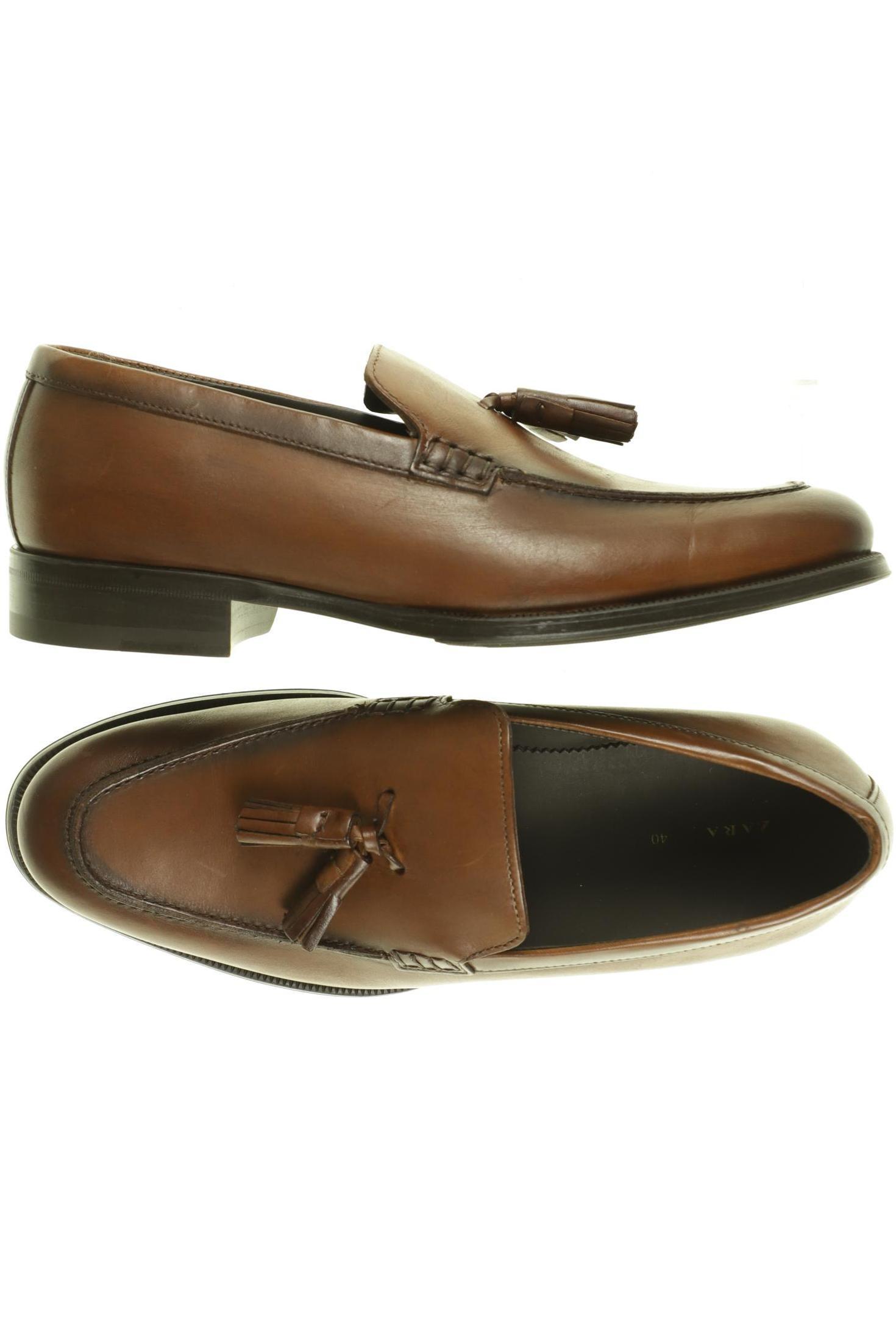 

Zara Herren Halbschuh, braun, Gr. 40