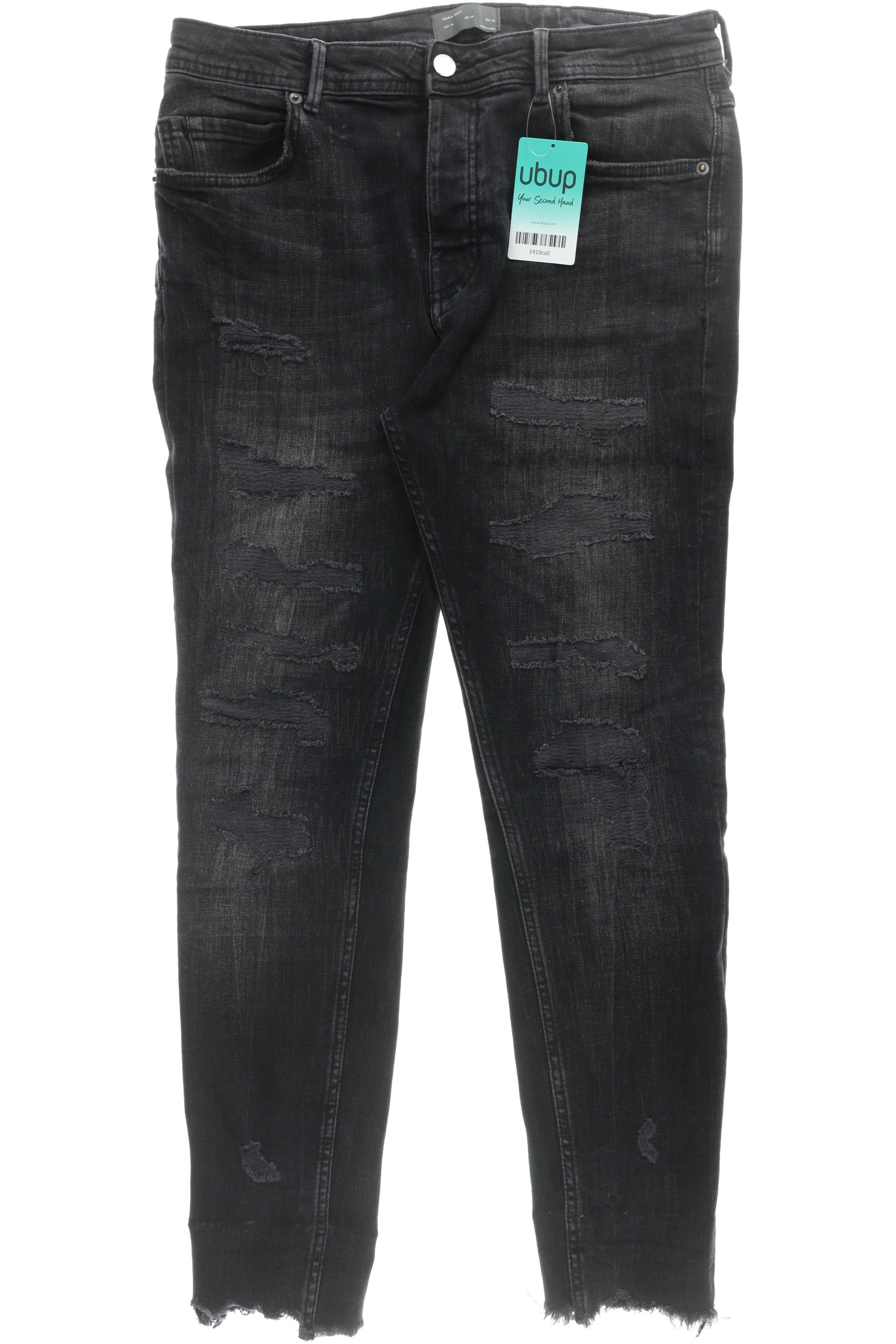 Thumbnail - Zara Herren Jeans, schwarz, Gr. 44