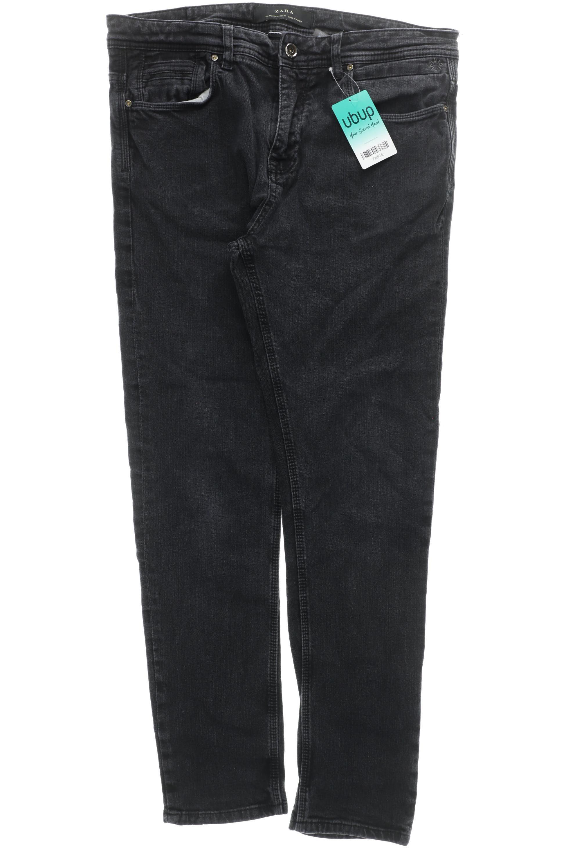 

Zara Damen Jeans, schwarz, Gr. 44