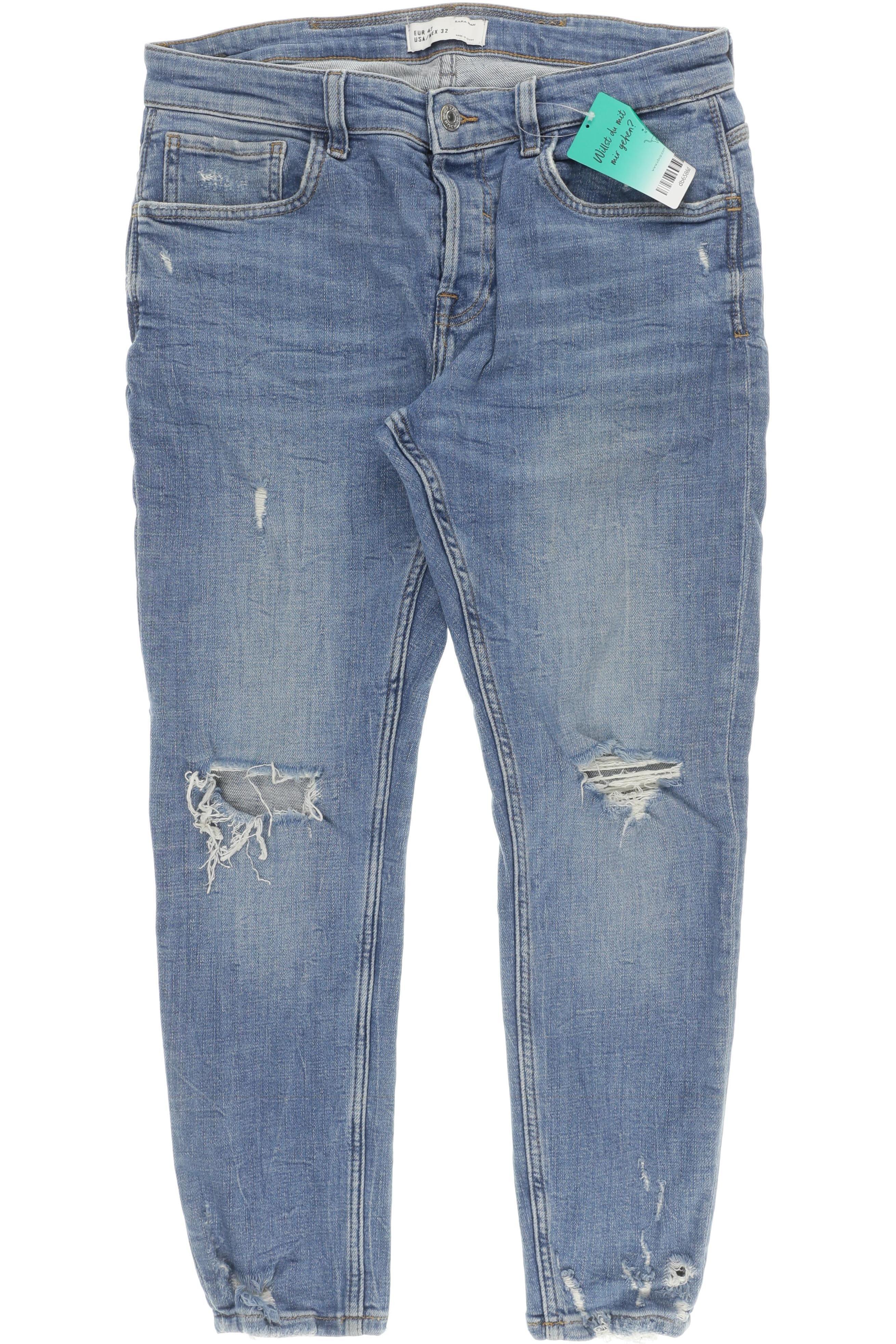 Thumbnail - Zara Herren Jeans, blau, Gr. 32