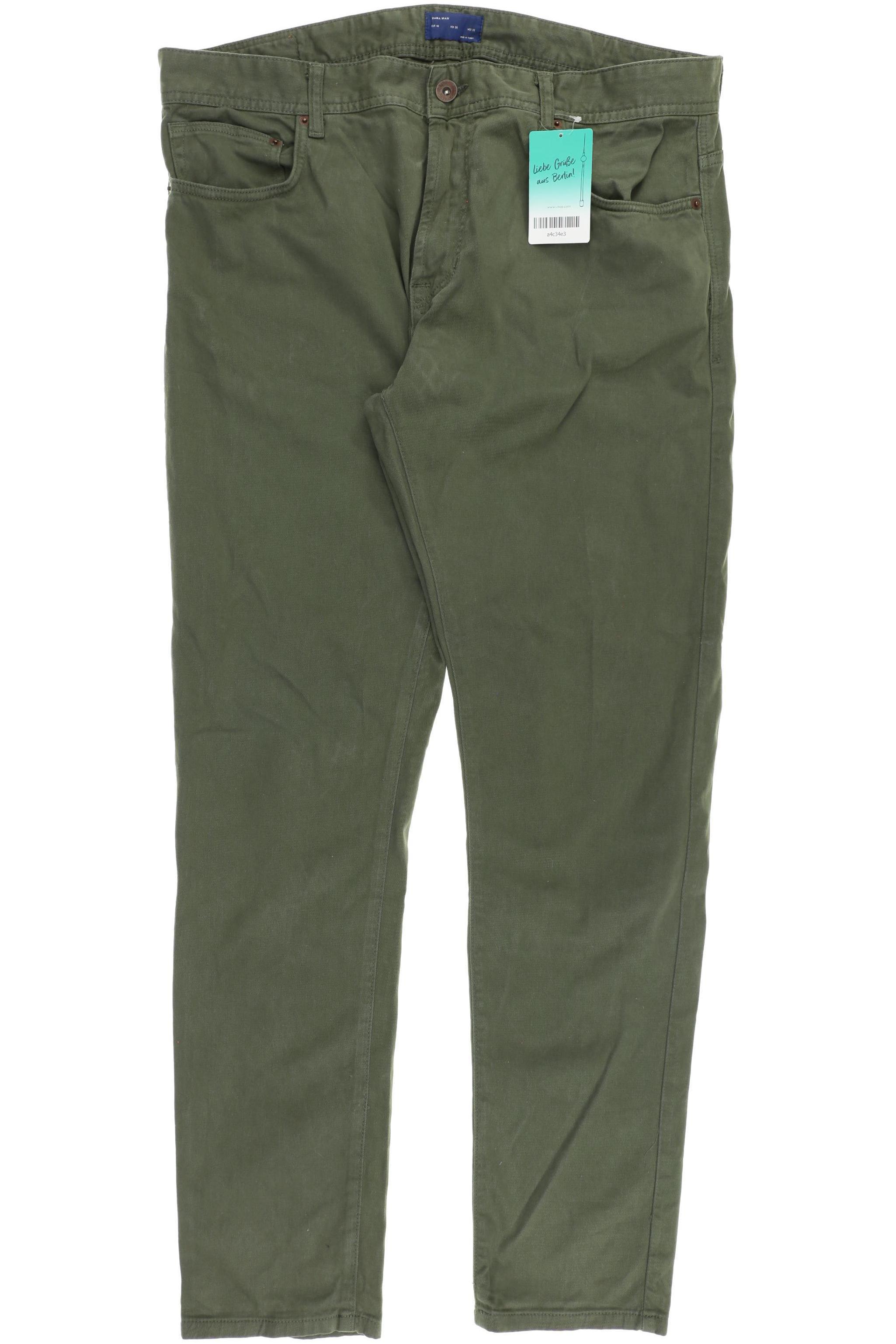 

Zara Herren Jeans, grün, Gr. 46