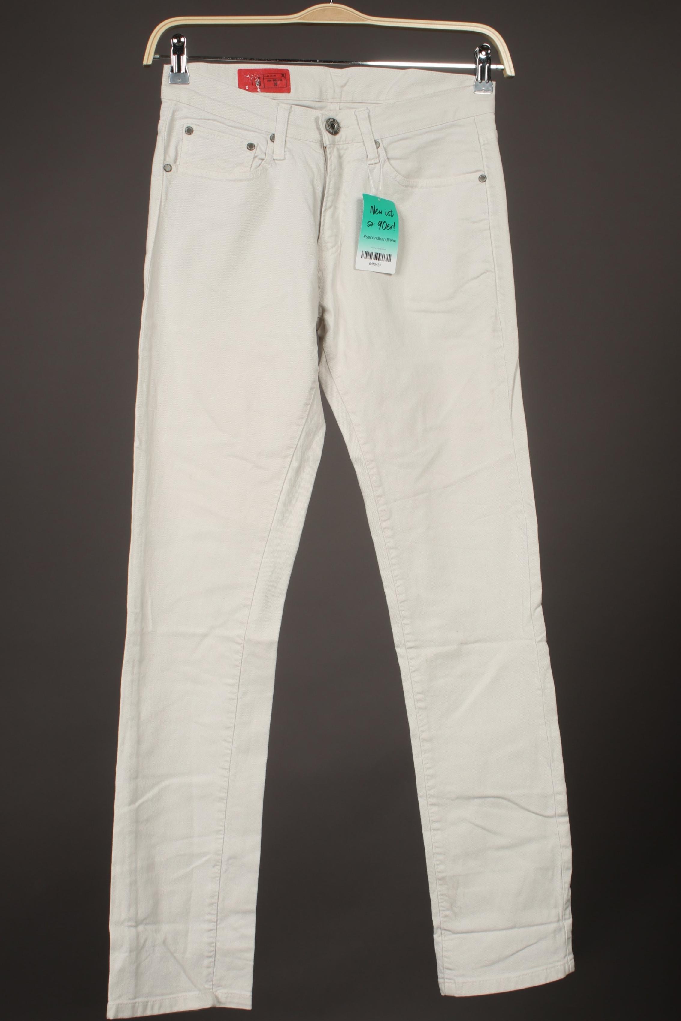 

Zara Damen Jeans, beige, Gr. 38