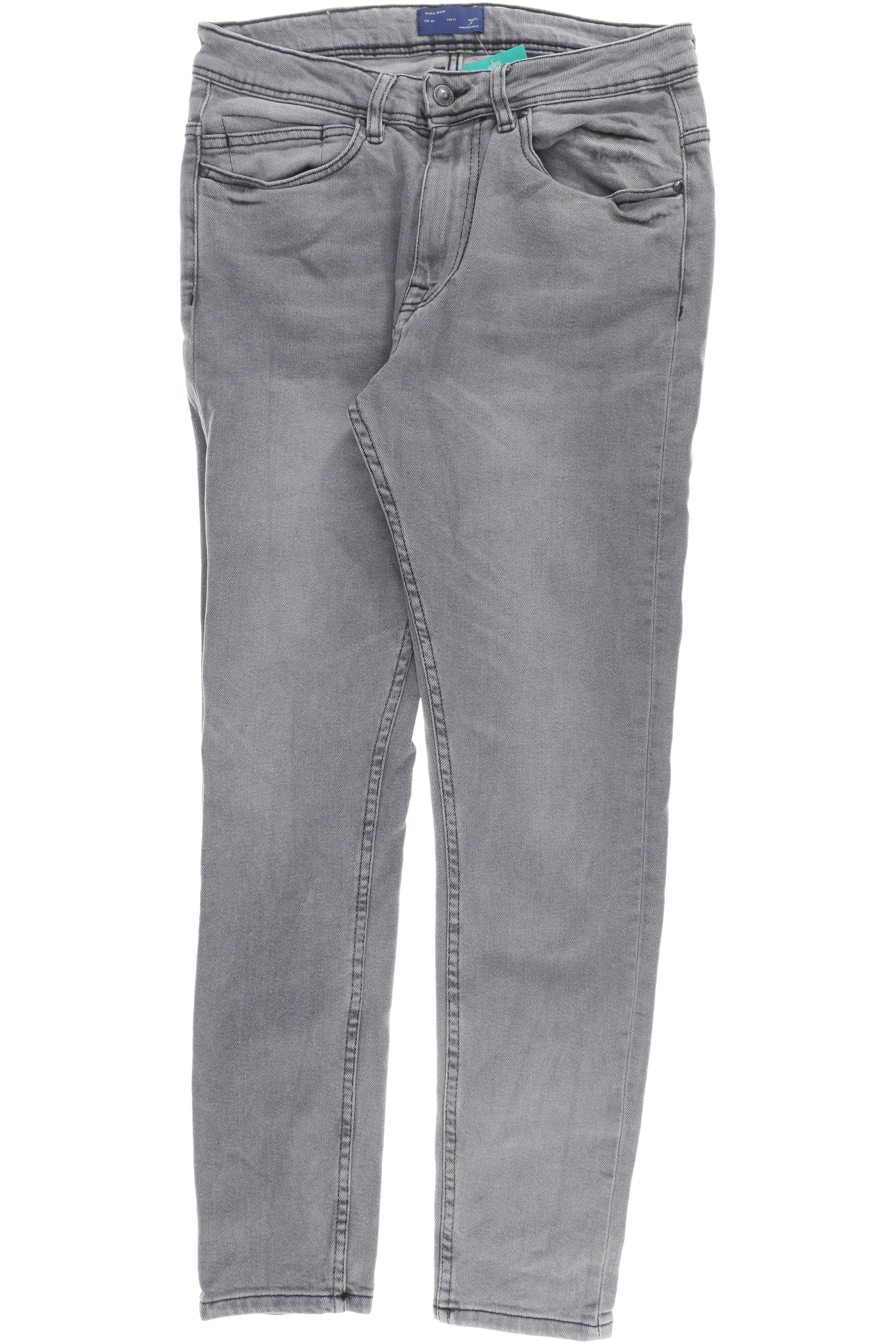Thumbnail - Zara Herren Jeans, grau, Gr. 31