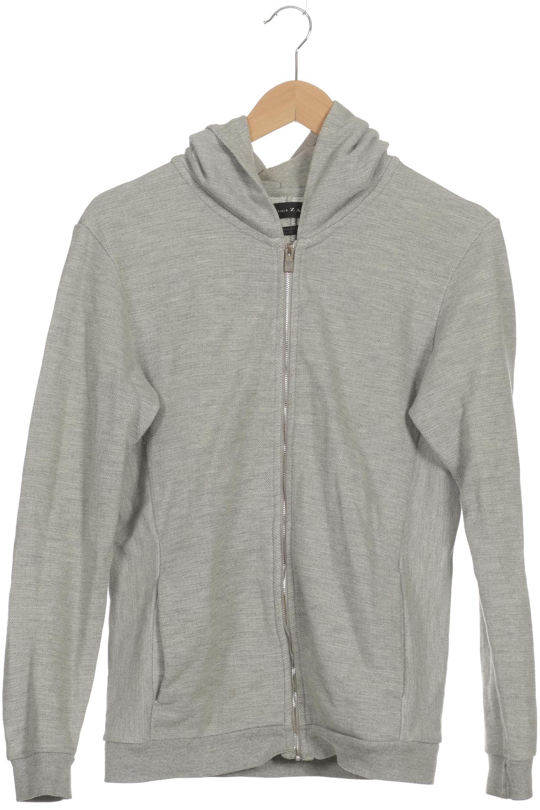 

Zara Herren Kapuzenpullover, grau, Gr.