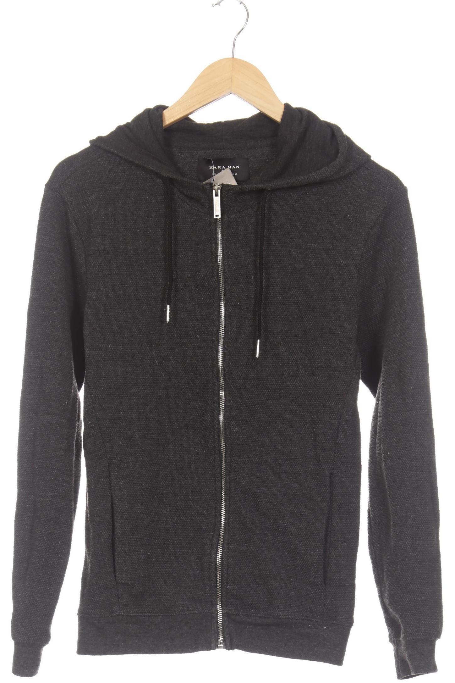 Thumbnail - Zara Herren Kapuzenpullover, grau, Gr.