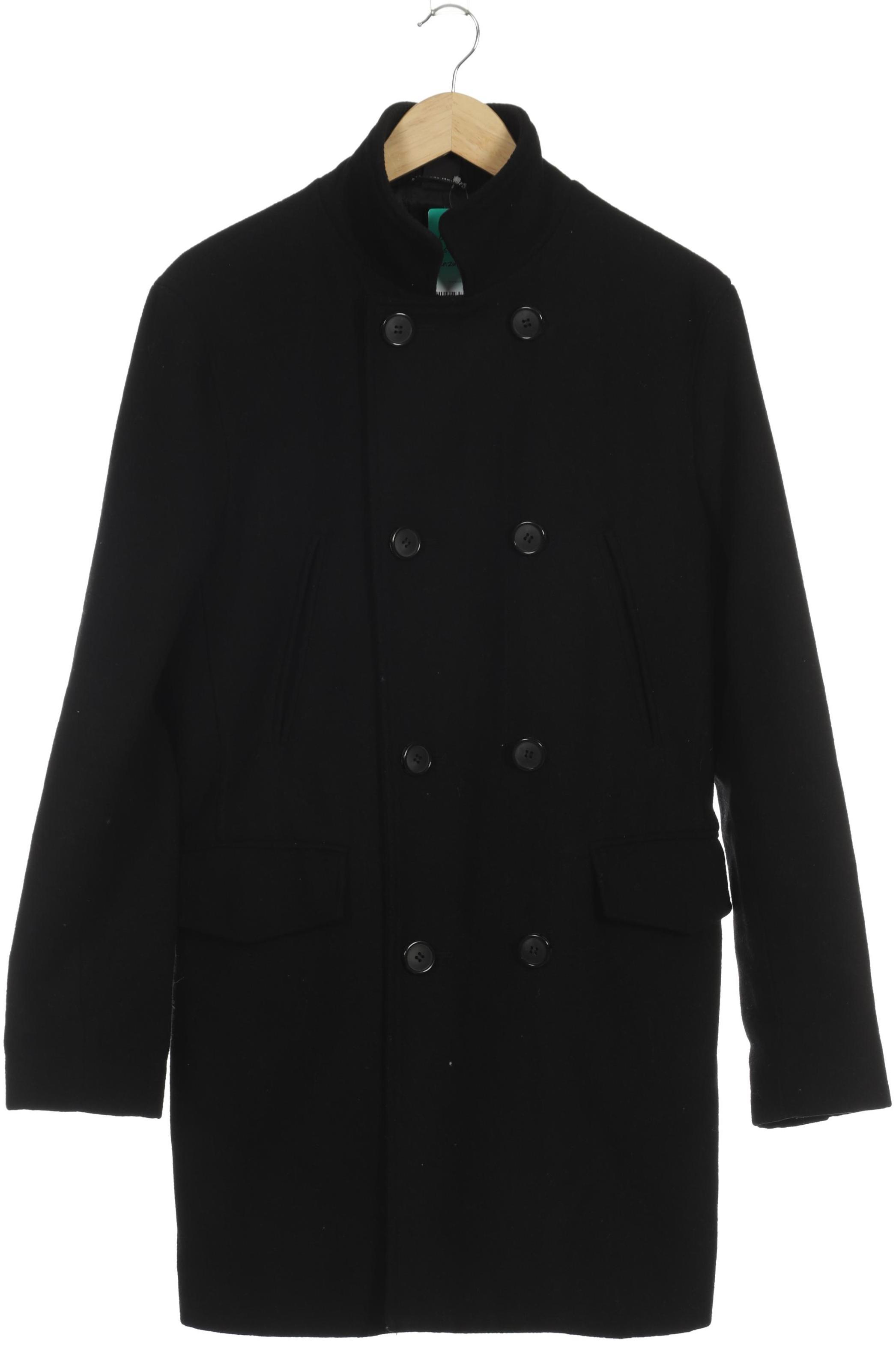 Thumbnail - Zara Herren Mantel, schwarz, Gr.