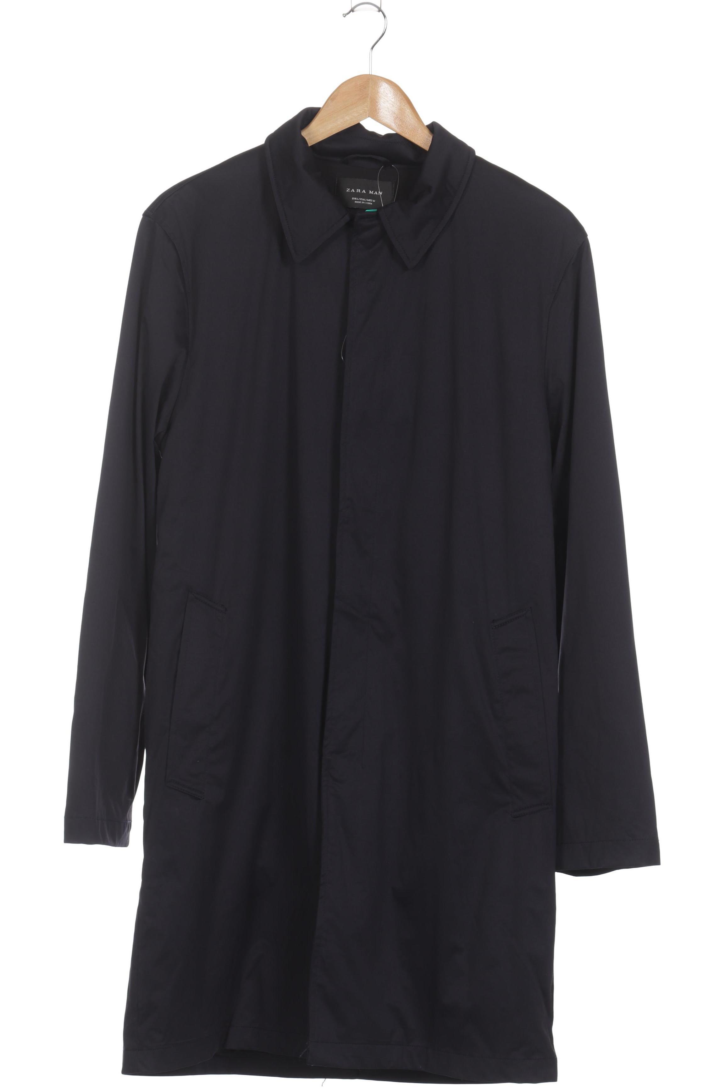 Thumbnail - Zara Herren Mantel, blau, Gr.