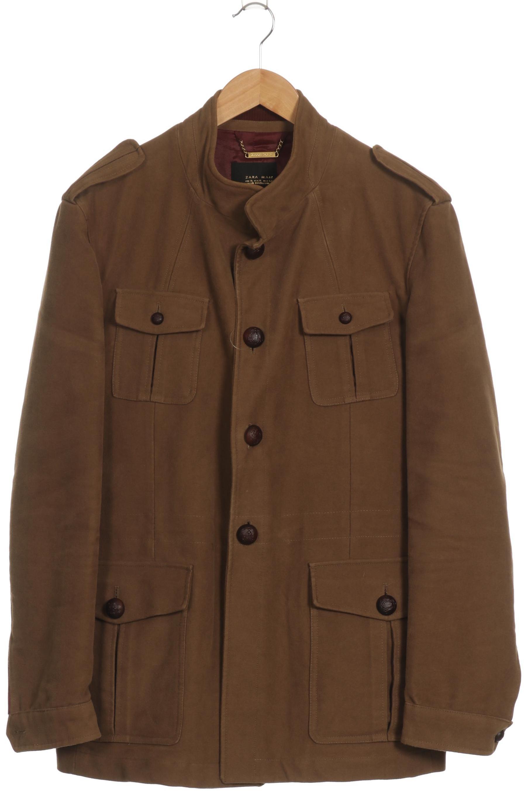 Thumbnail - Zara Herren Mantel, braun, Gr.