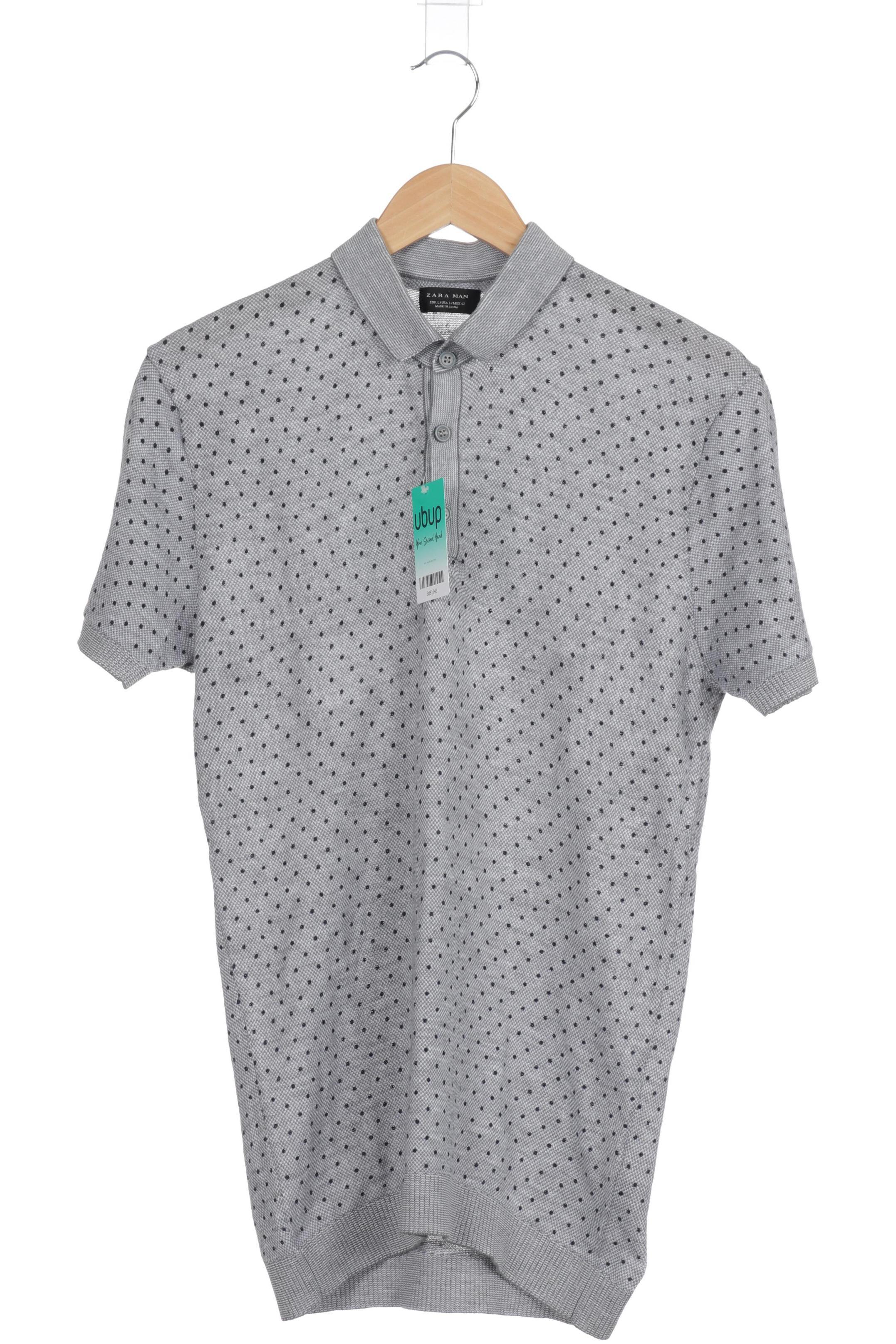 Thumbnail - Zara Herren Poloshirt, grau, Gr.