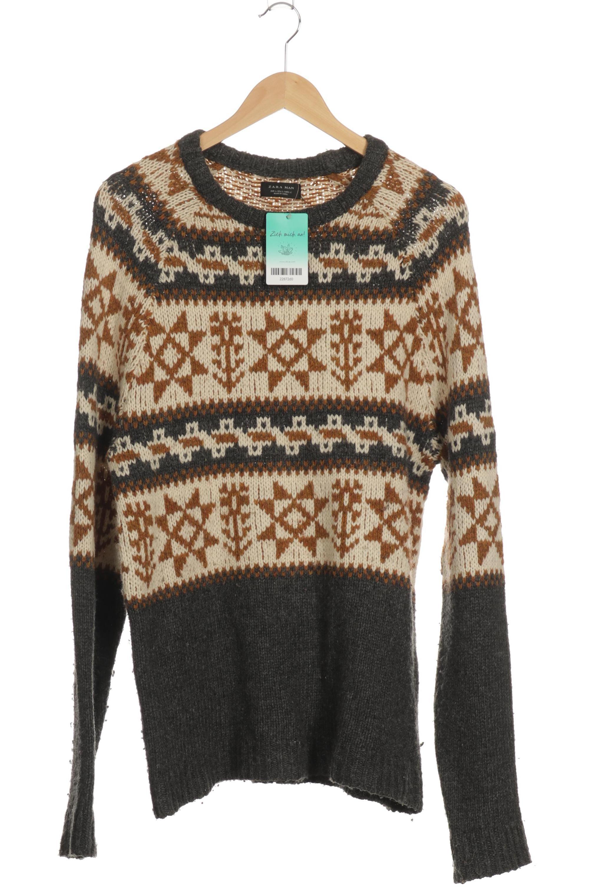

Zara Herren Pullover, braun, beige, grau, Gr.