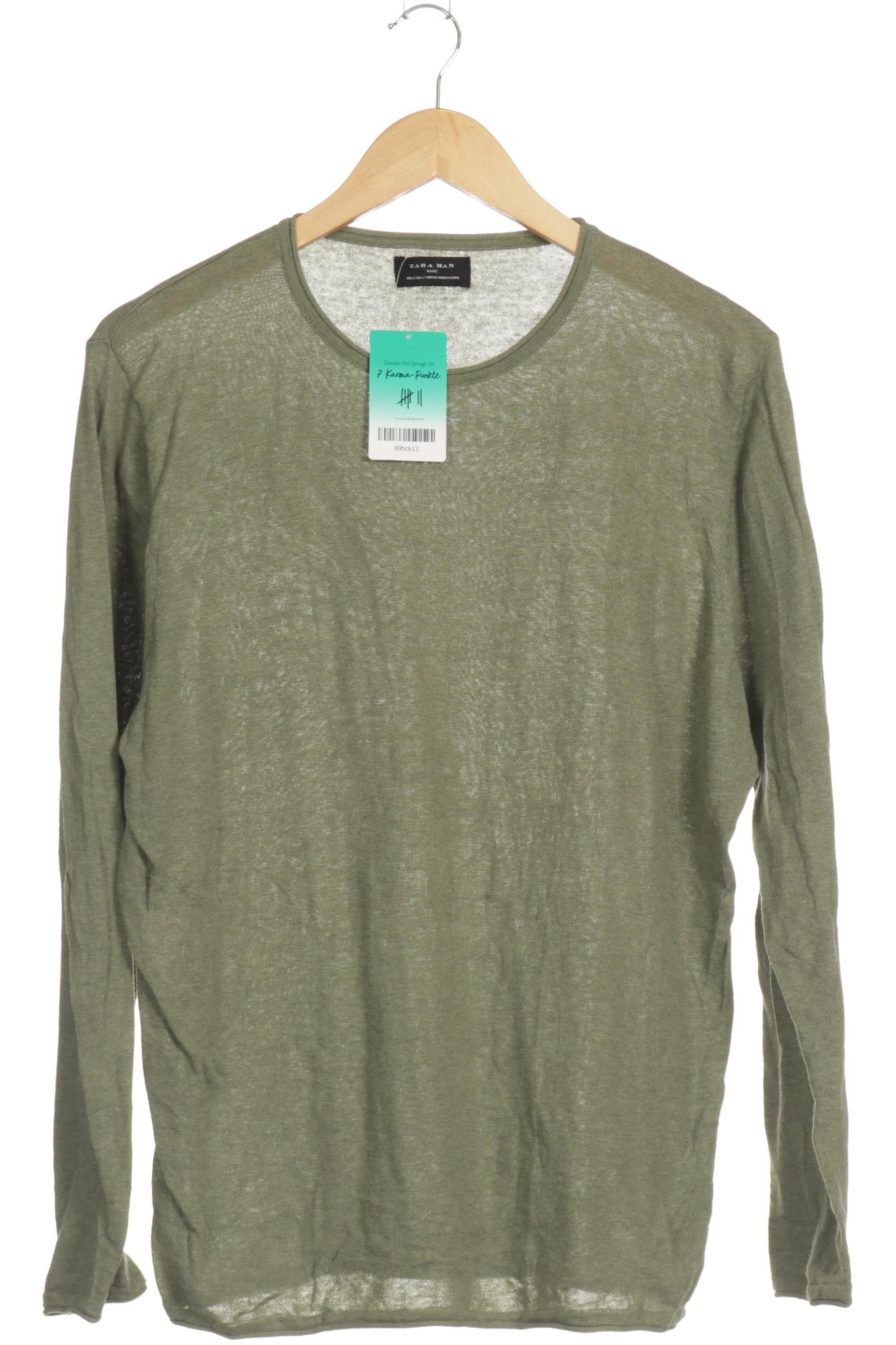 

Zara Herren Pullover, grün, Gr.