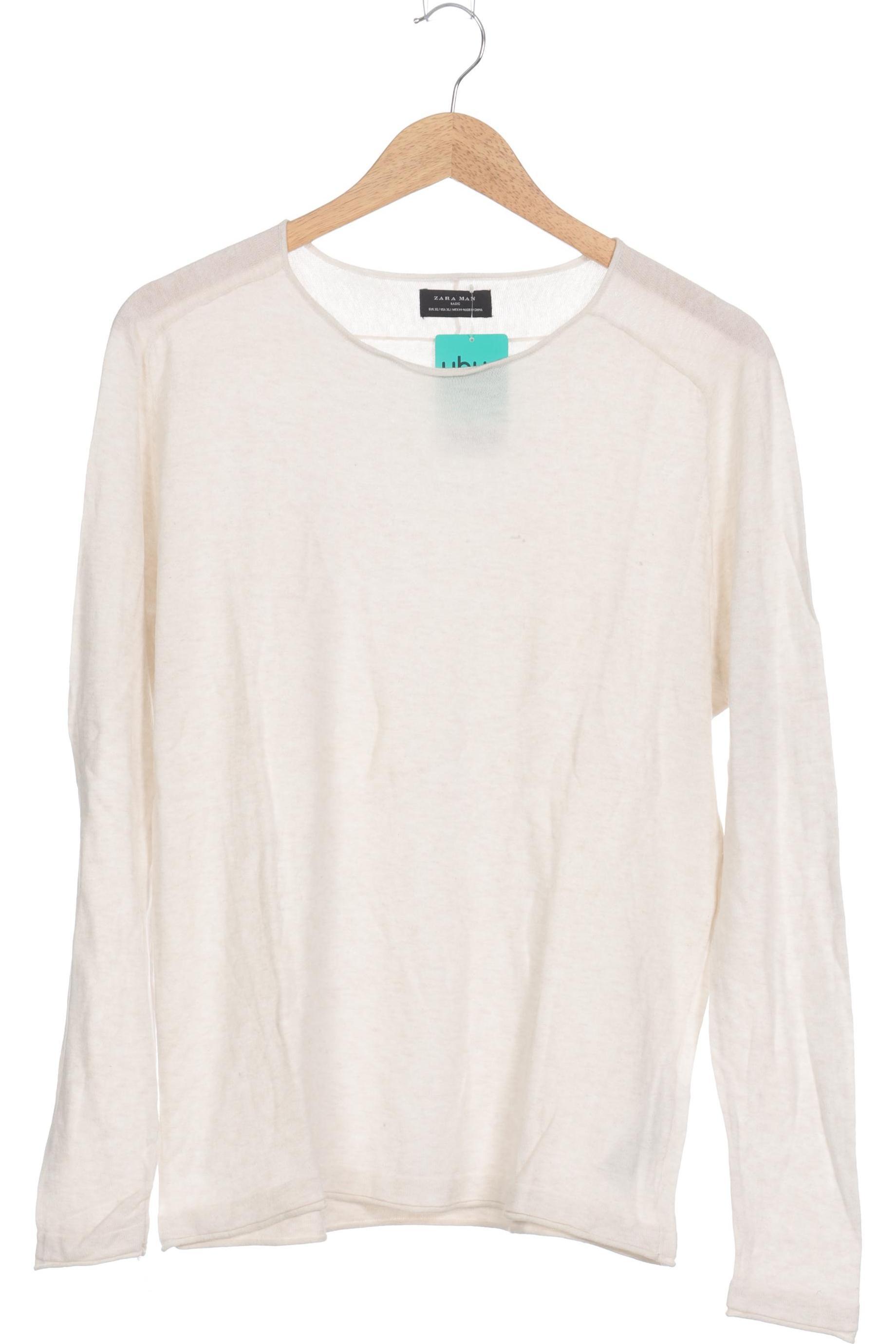 Thumbnail - Zara Herren Pullover, weiß, Gr.