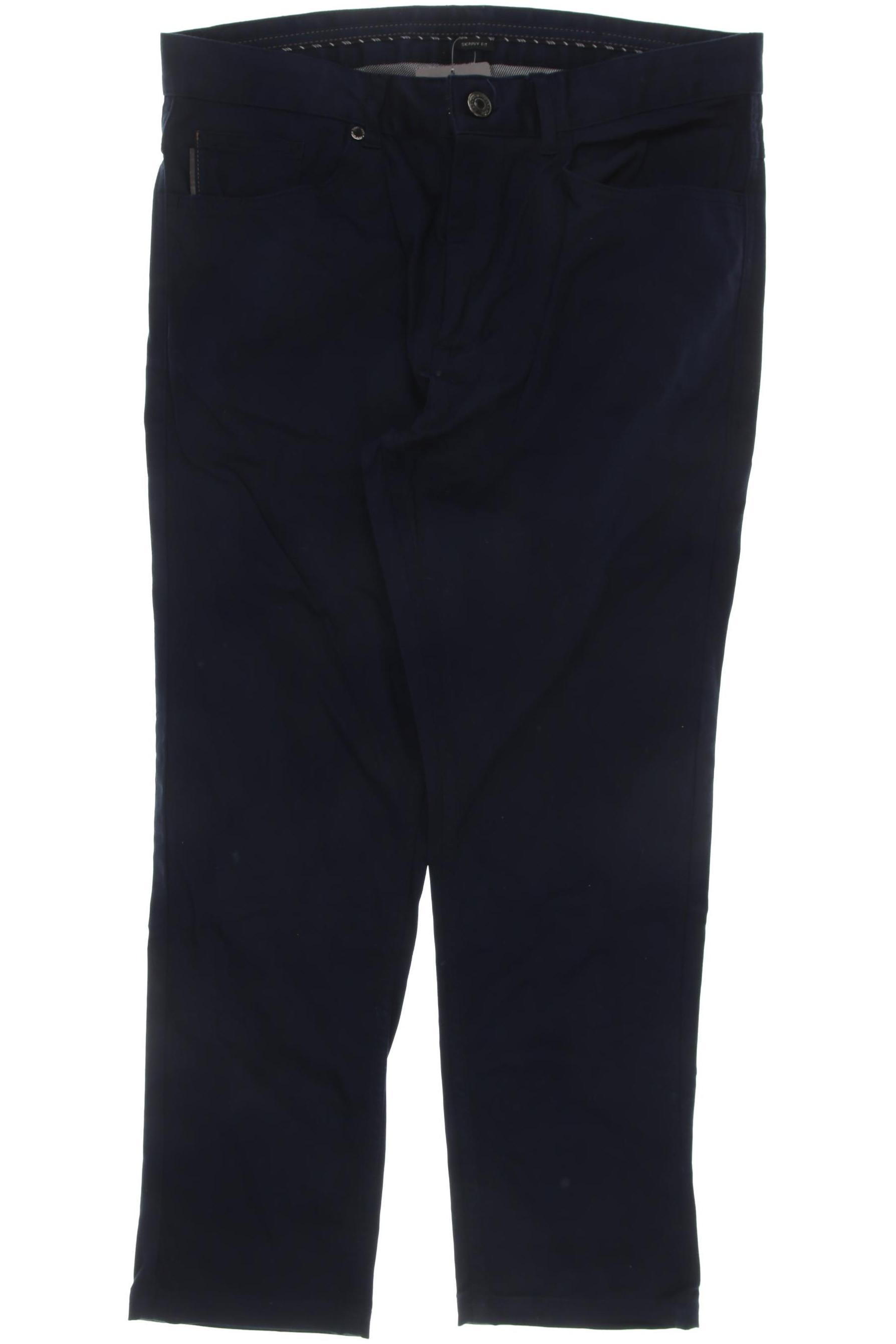 Thumbnail - Zara Herren Stoffhose, blau, Gr. 31