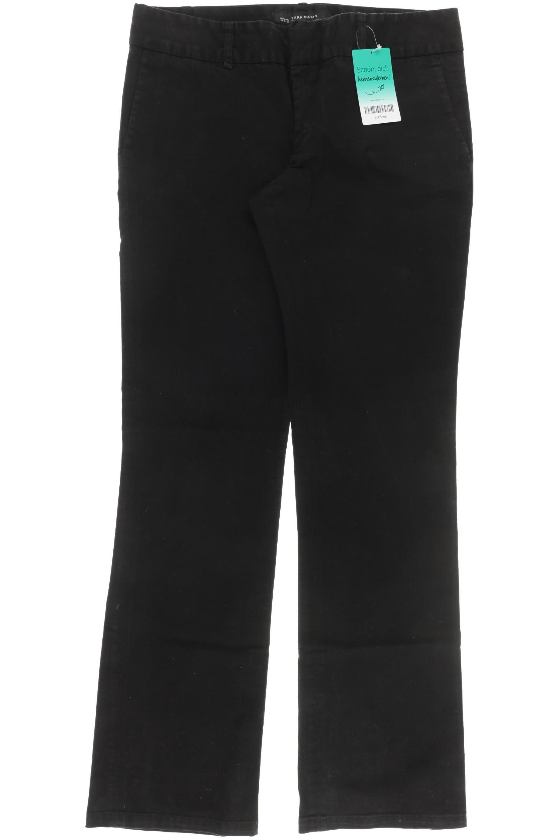 

Zara Damen Stoffhose, schwarz, Gr. 38