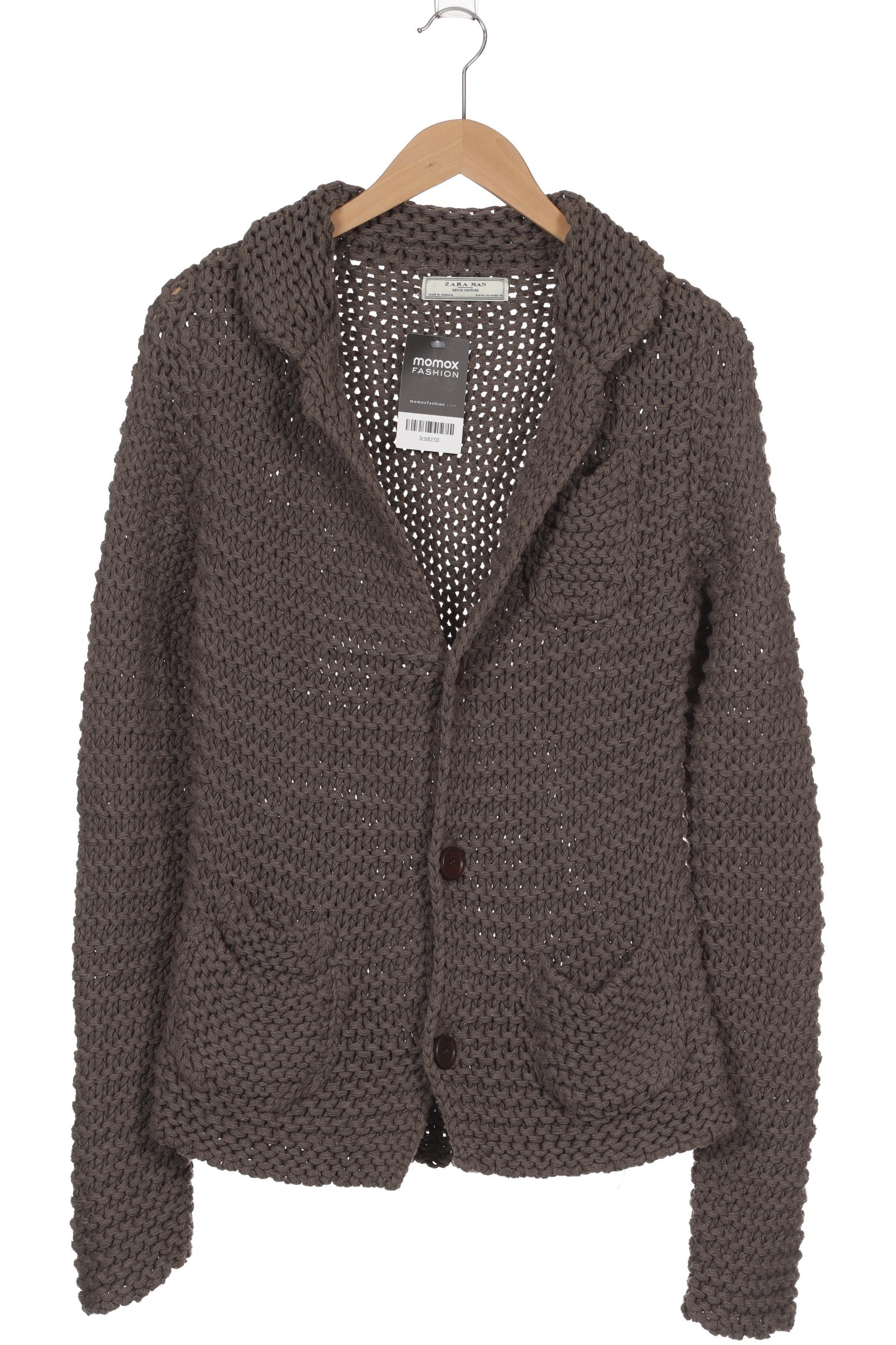 

Zara Herren Strickjacke, grün, Gr.