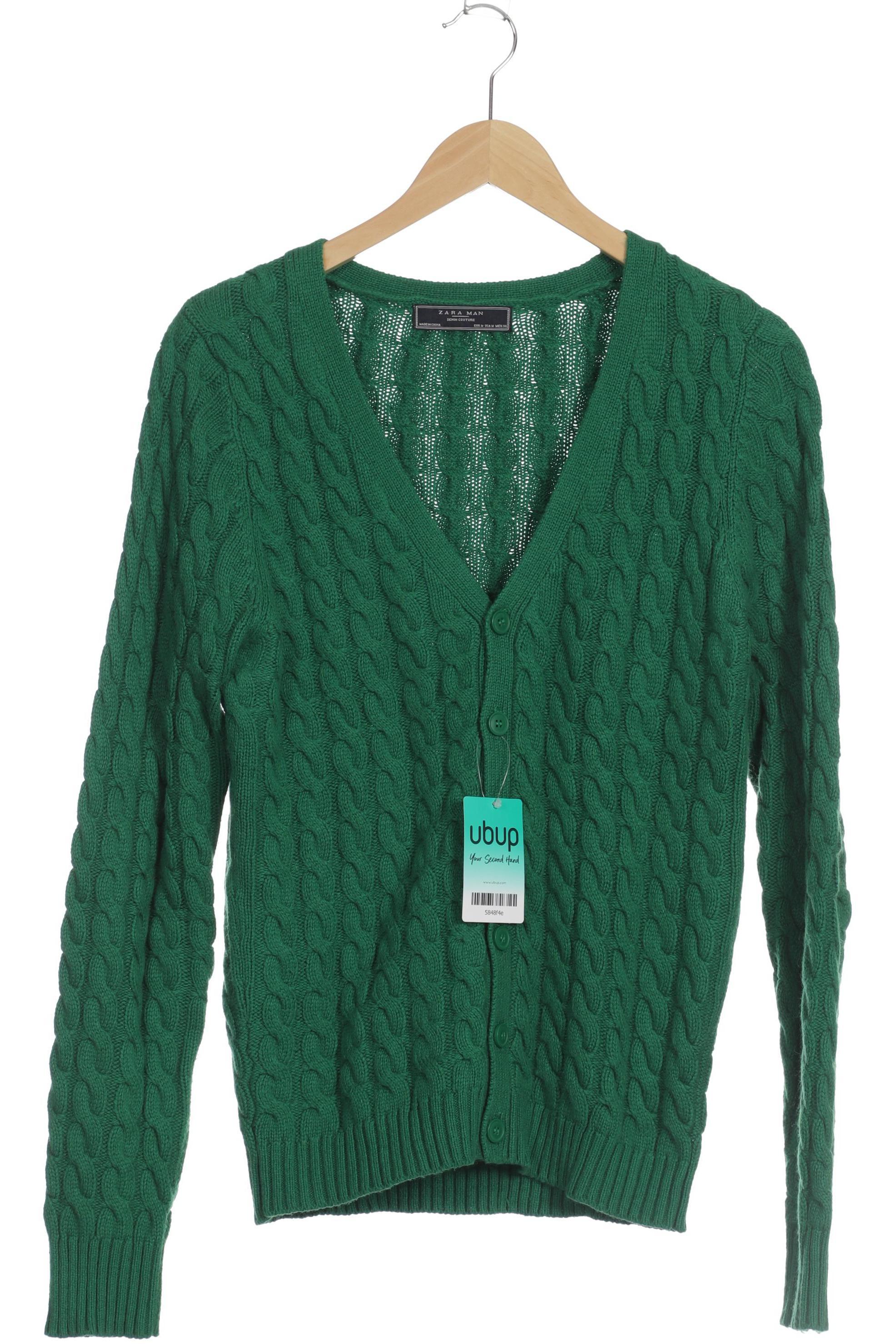 

Zara Herren Strickjacke, grün, Gr.