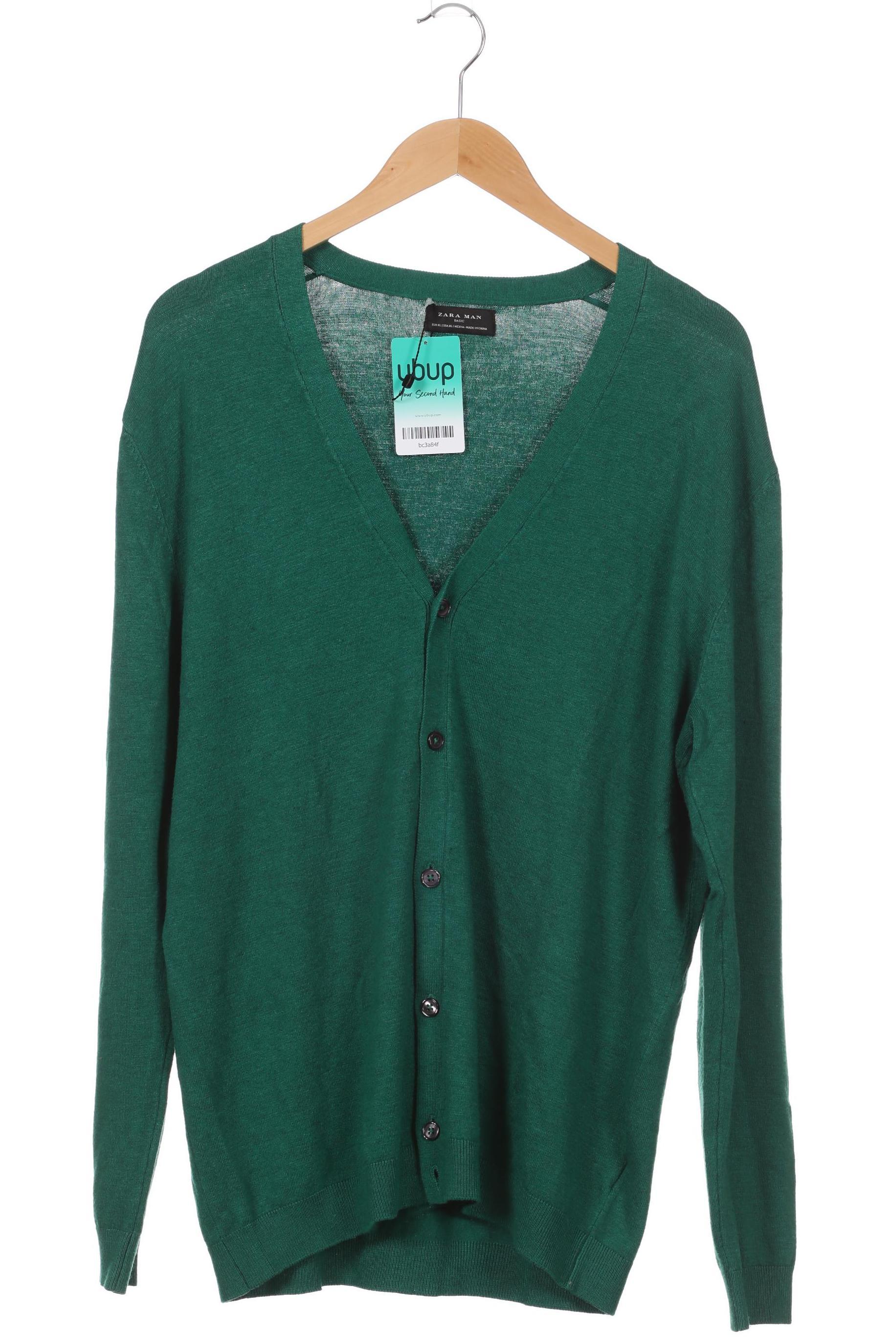 

Zara Herren Strickjacke, grün, Gr.