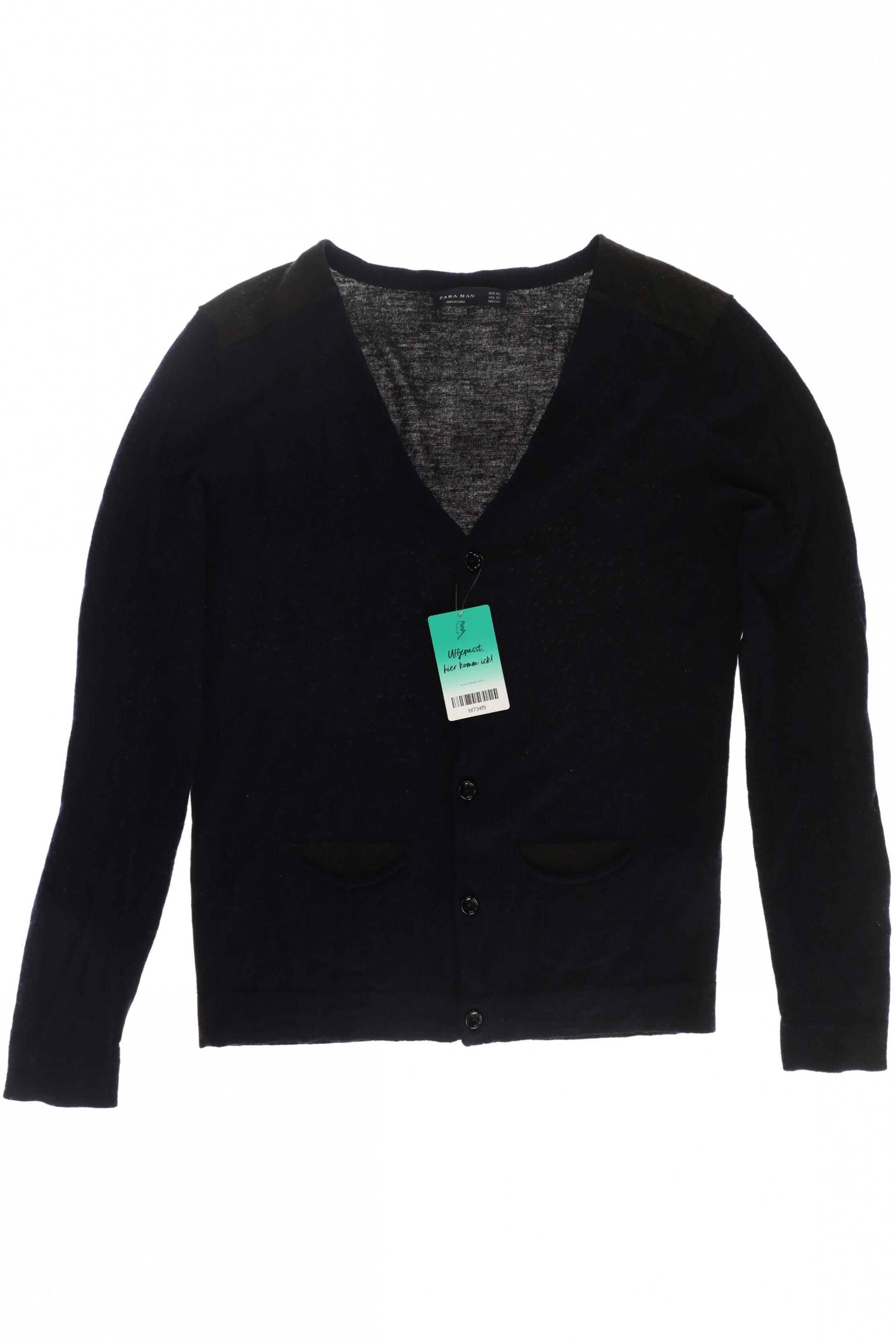 

Zara Herren Strickjacke, blau, Gr.