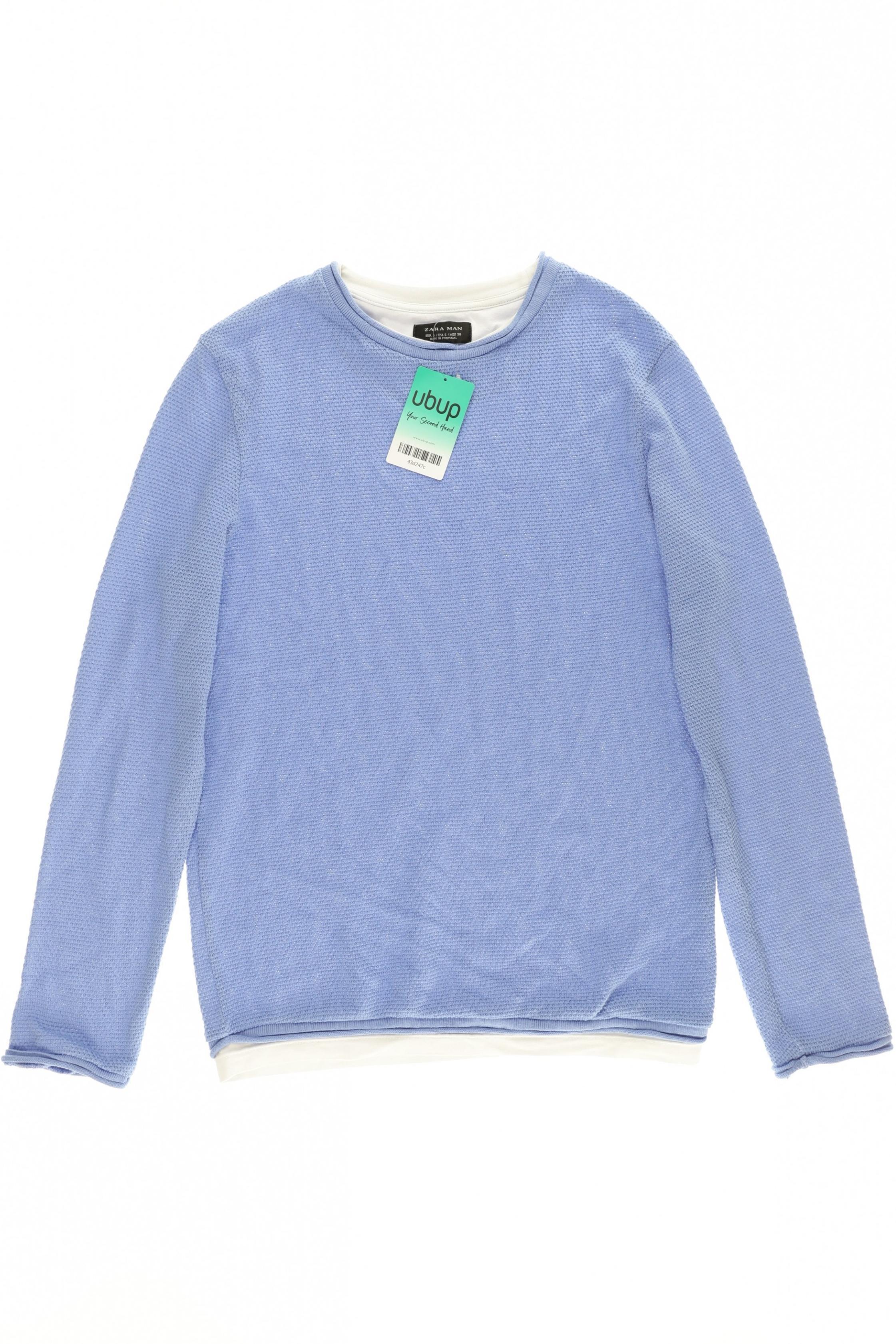 

Zara Herren Sweatshirt, blau, Gr.