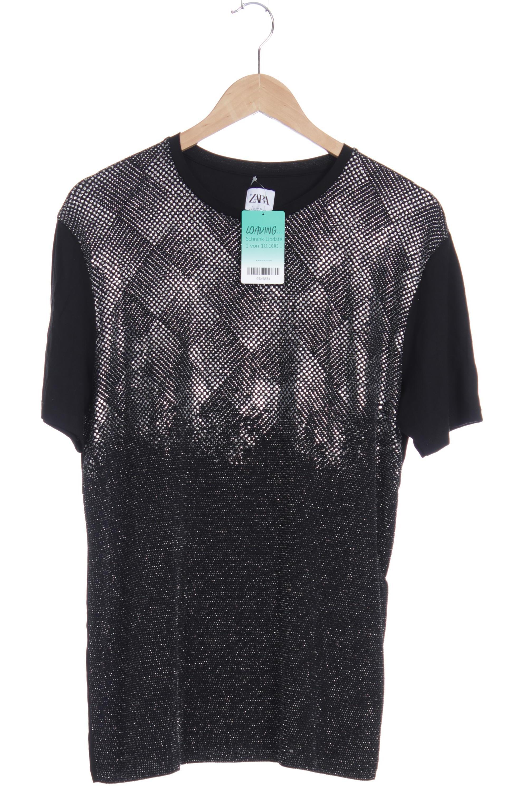 Thumbnail - Zara Herren T-Shirt, schwarz, Gr. 40