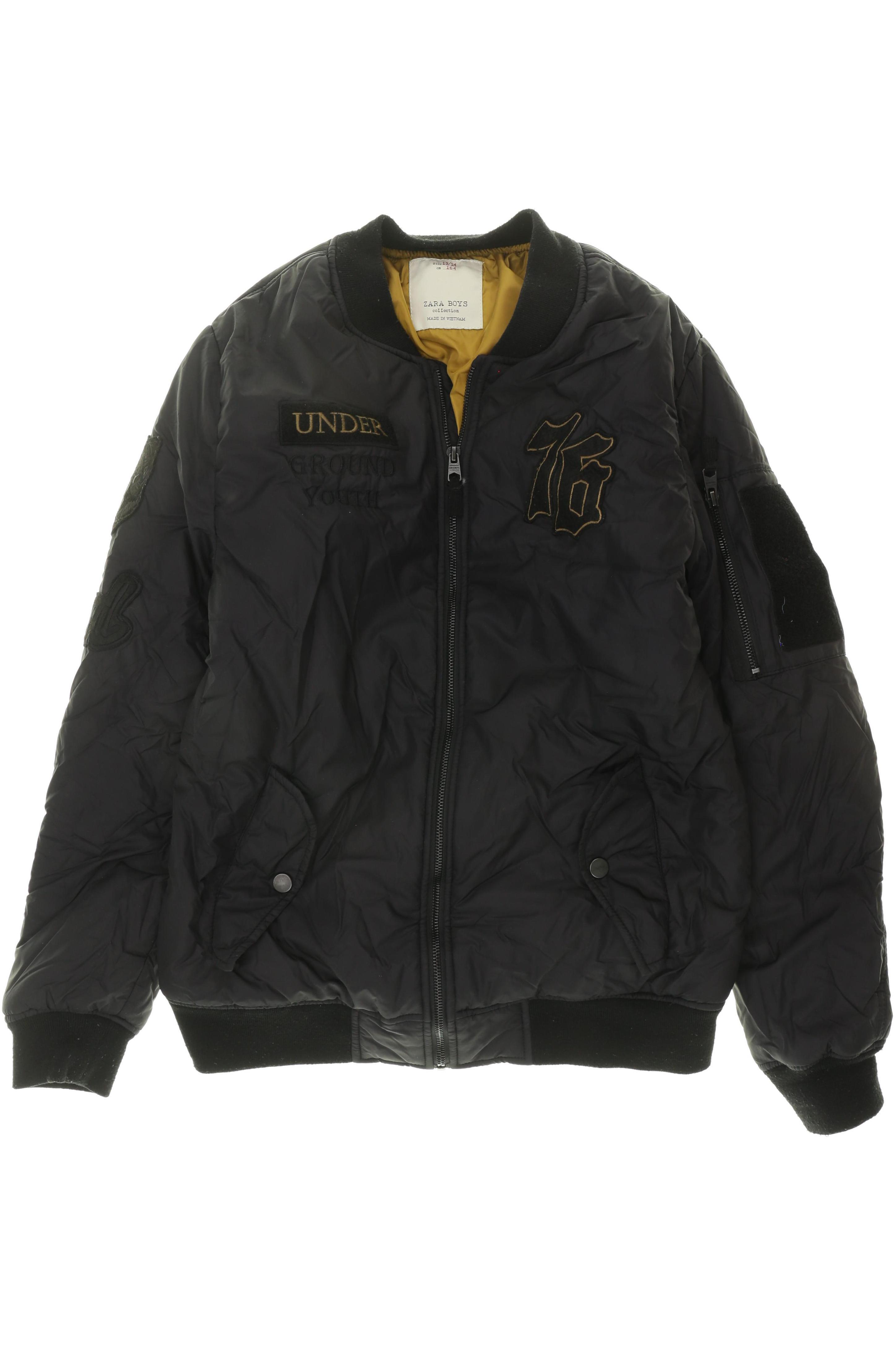 

Zara Jungen Jacke, schwarz, Gr. 164