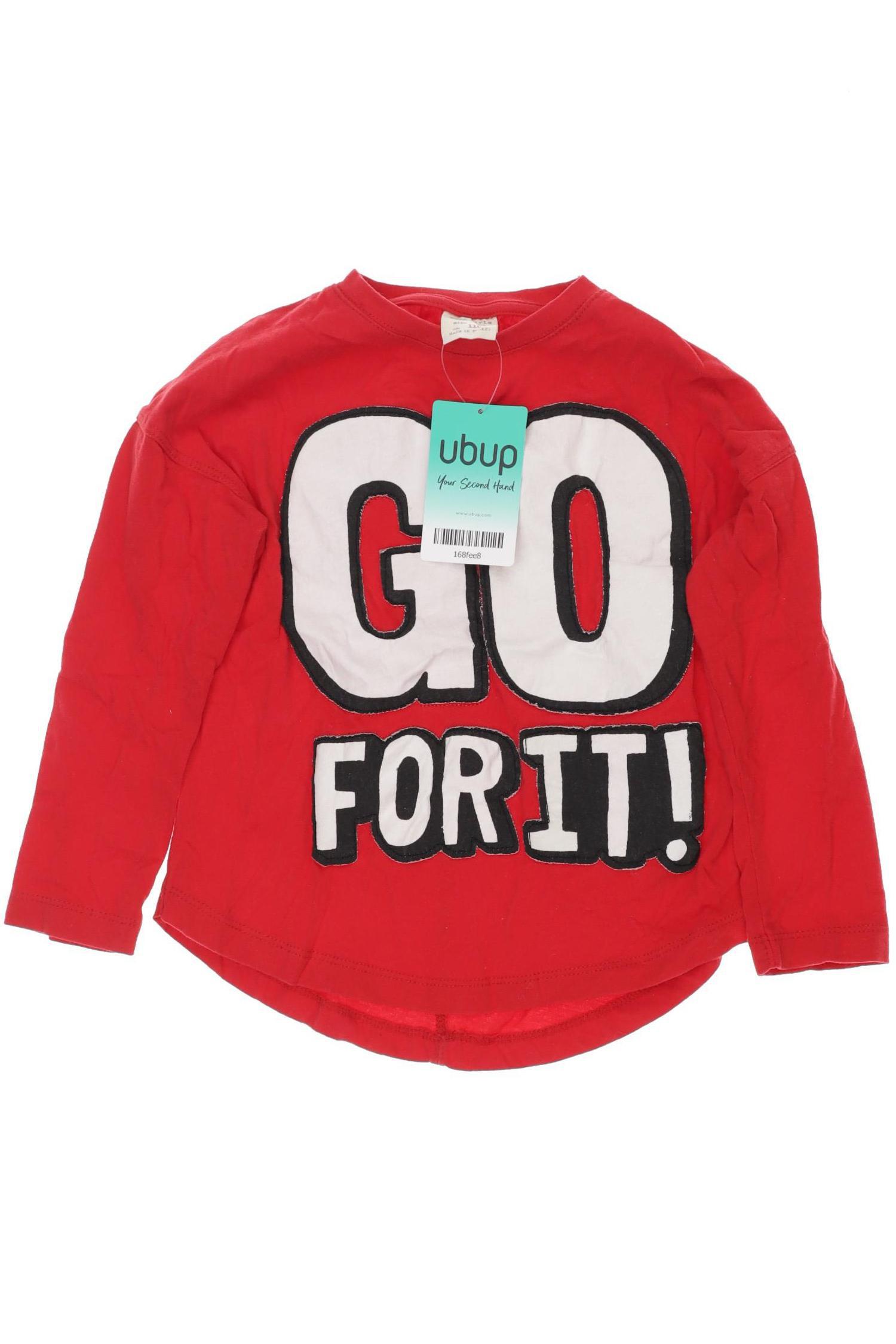 

Zara Jungen Langarmshirt, rot, Gr. 110