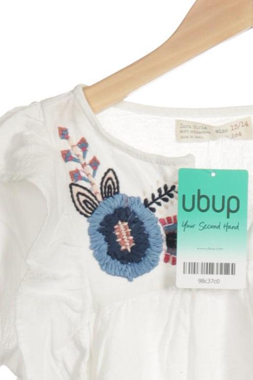 Thumbnail - Zara Mädchen Bluse, weiß, Gr. 164