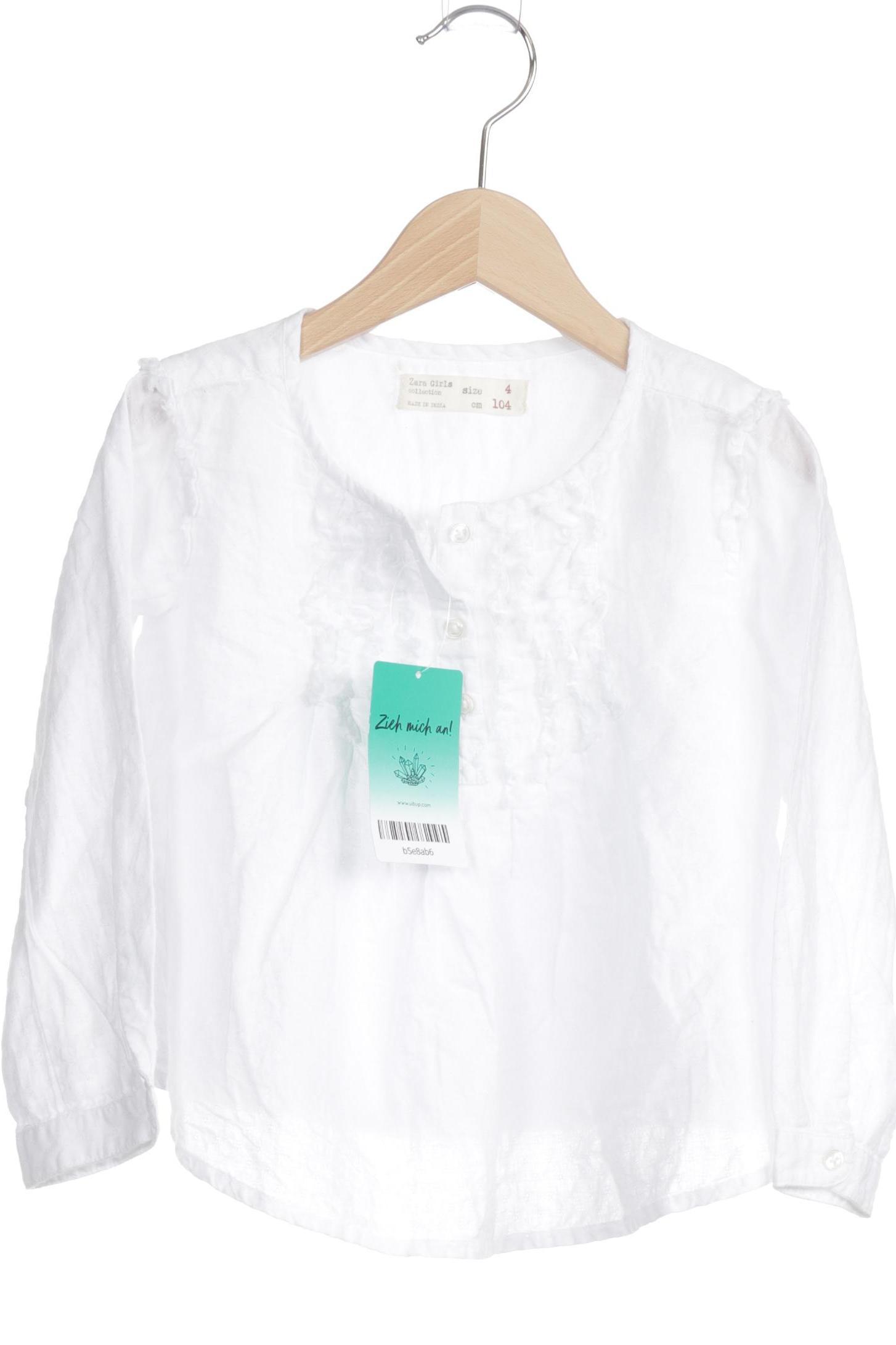 

Zara Mädchen Bluse, weiß, Gr. 104