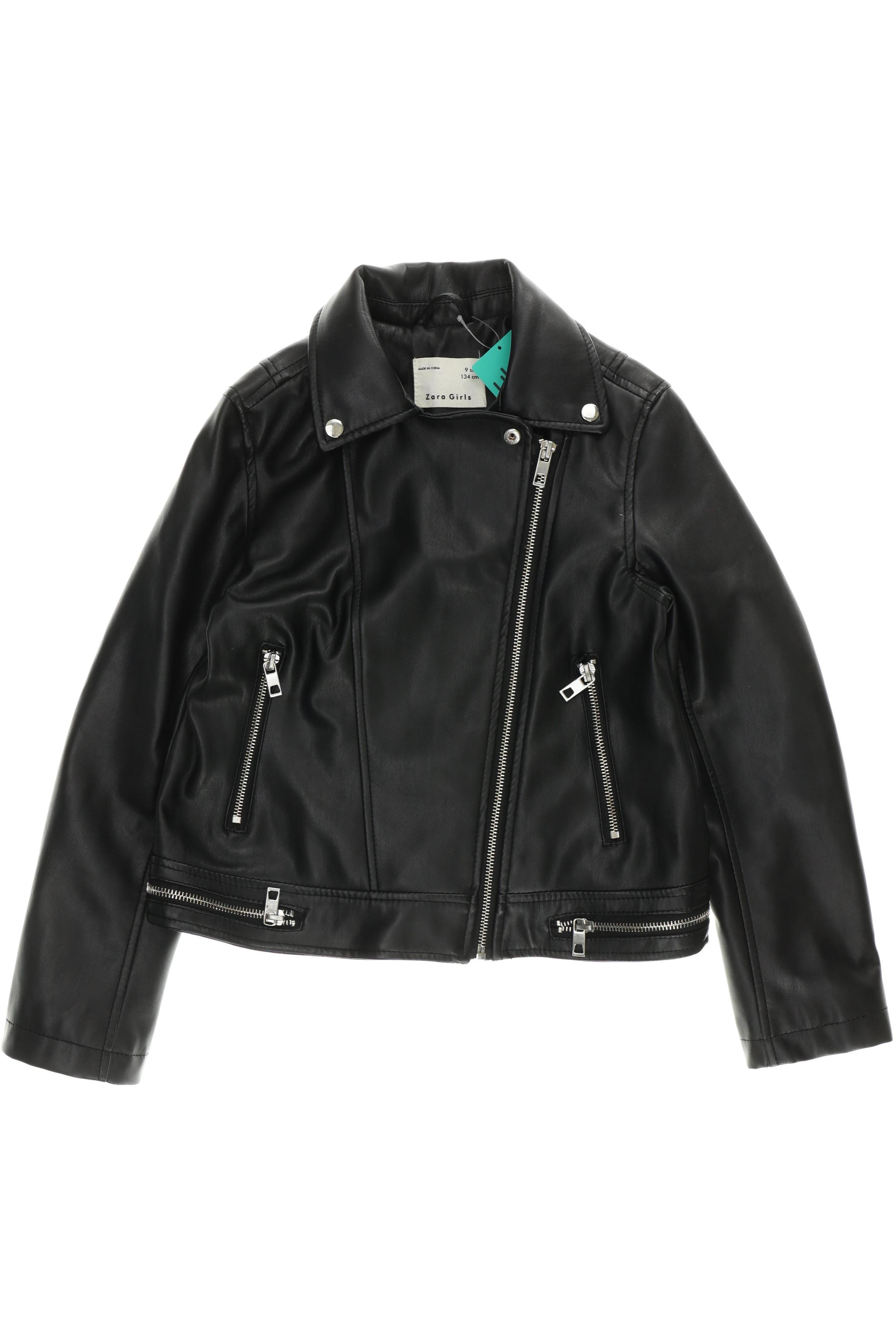 

Zara Mädchen Jacke, schwarz, Gr. 134