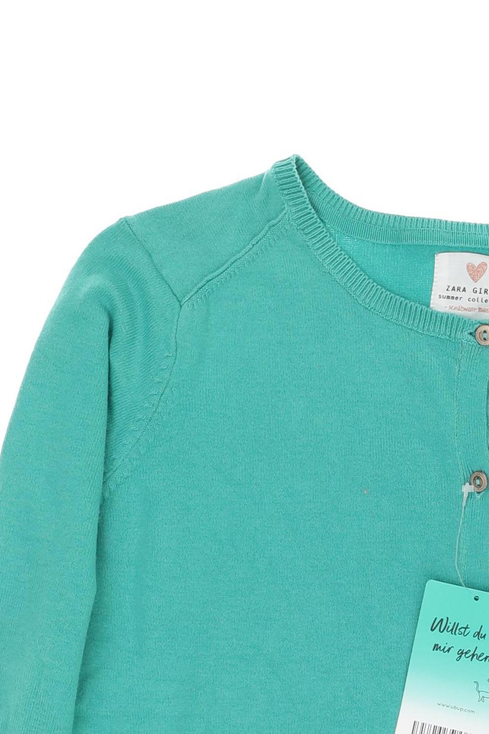 Thumbnail - Zara Mädchen Strickjacke, grün, Gr. 140