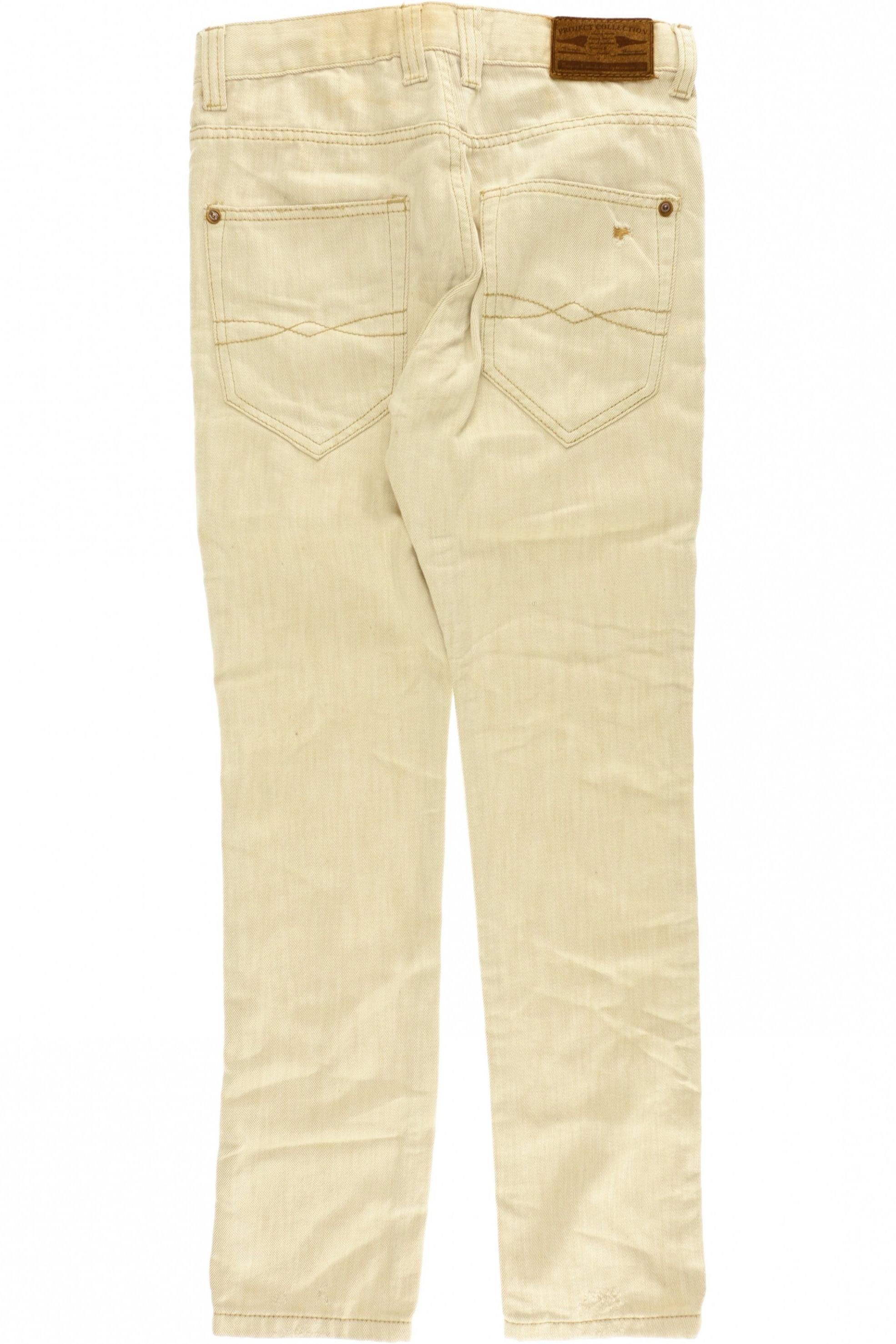 Thumbnail - Zara Mädchen Jeans, beige, Gr. 152