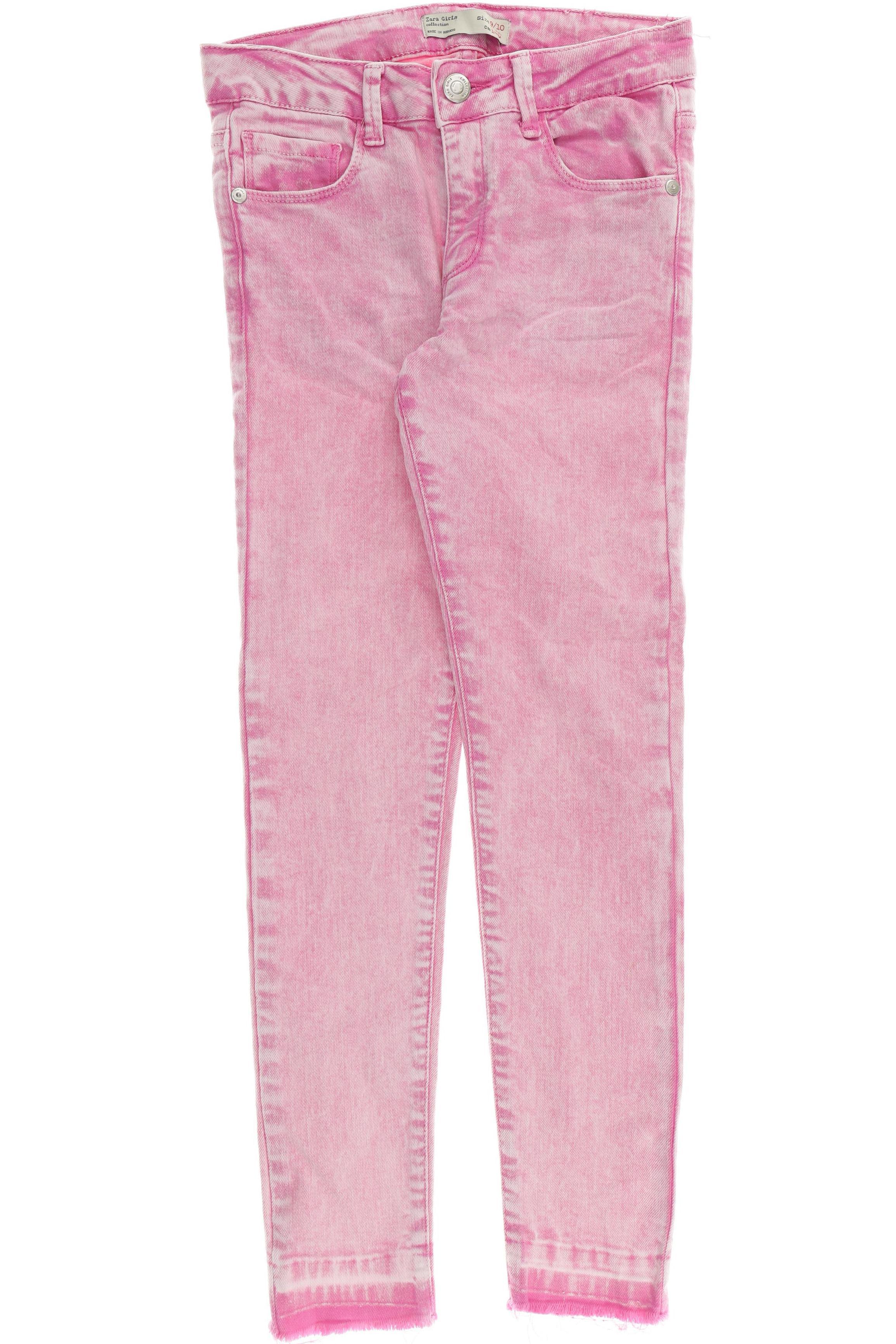 

Zara Mädchen Jeans, pink, Gr. 140